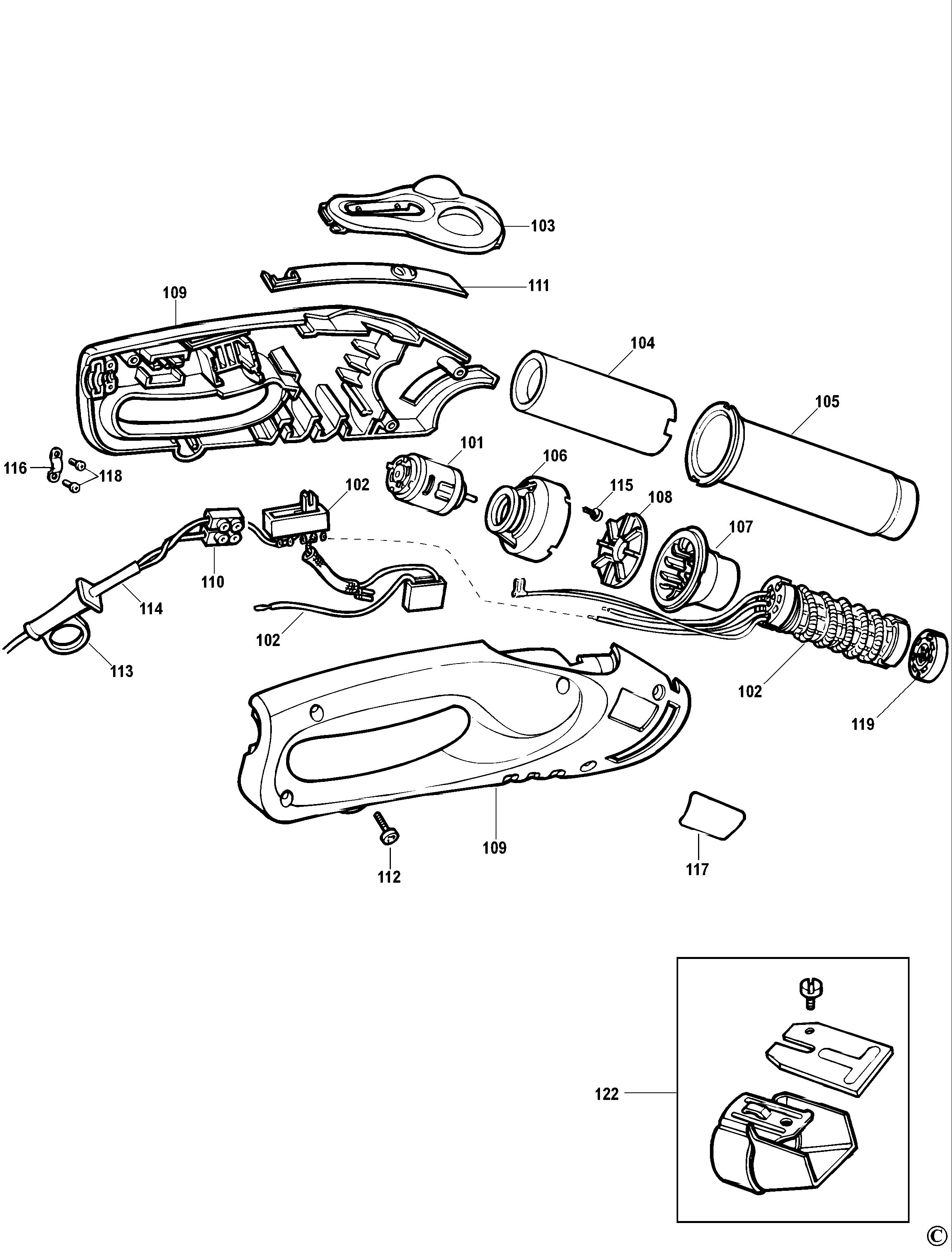BLACK+DECKER HEATGUN (Type 2)