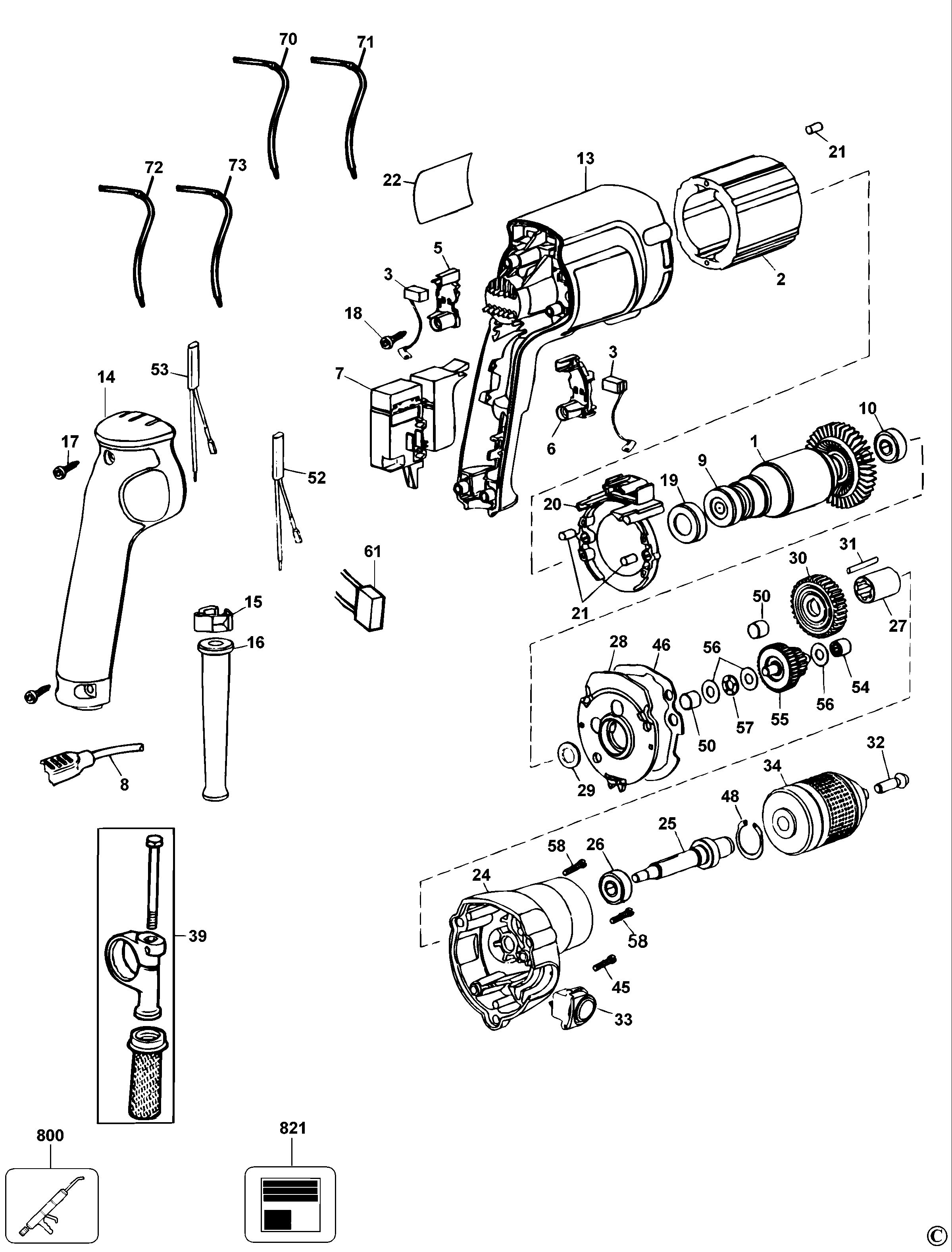 DEWALT DRILL (Type 3)