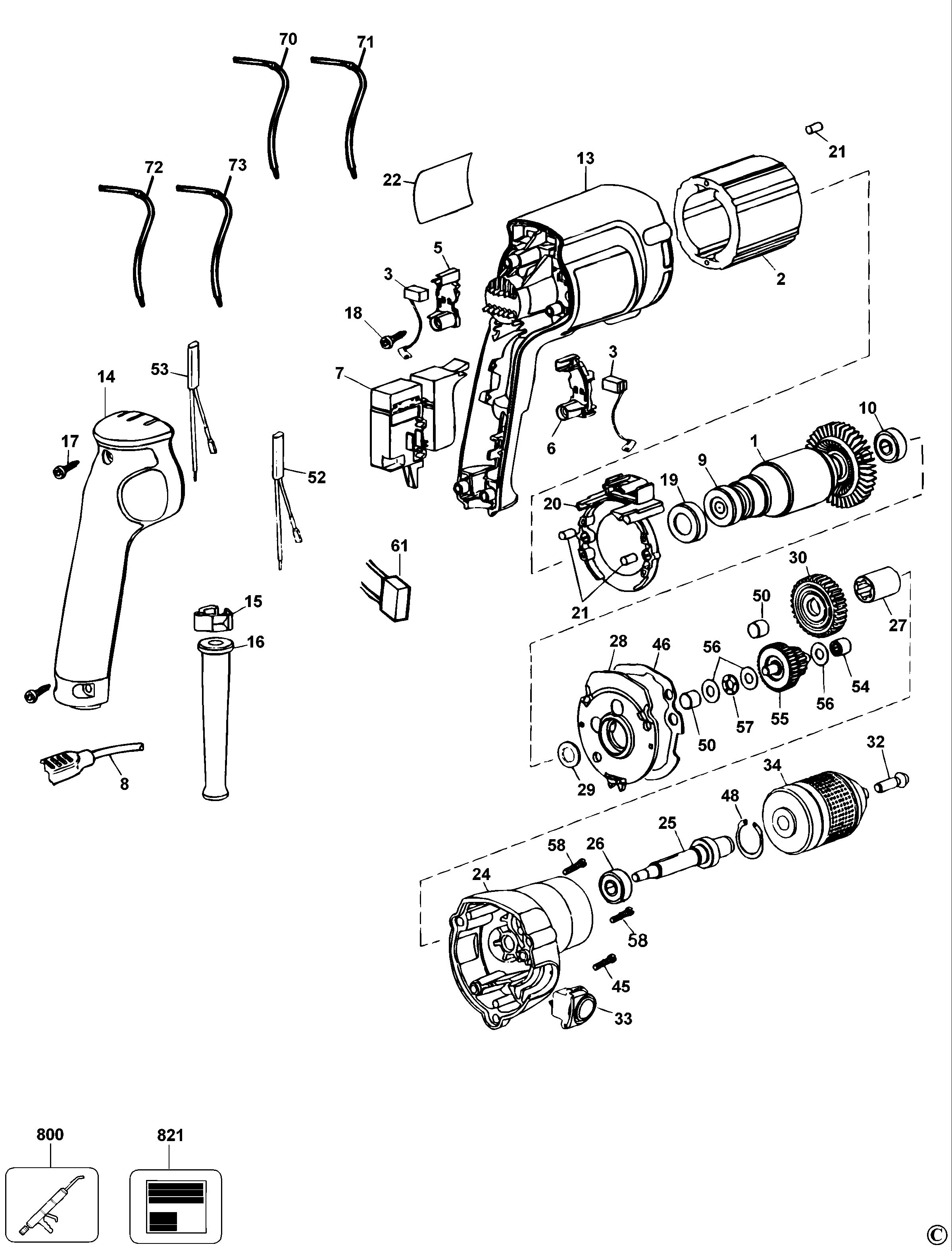 DEWALT DRILL (Type 3)