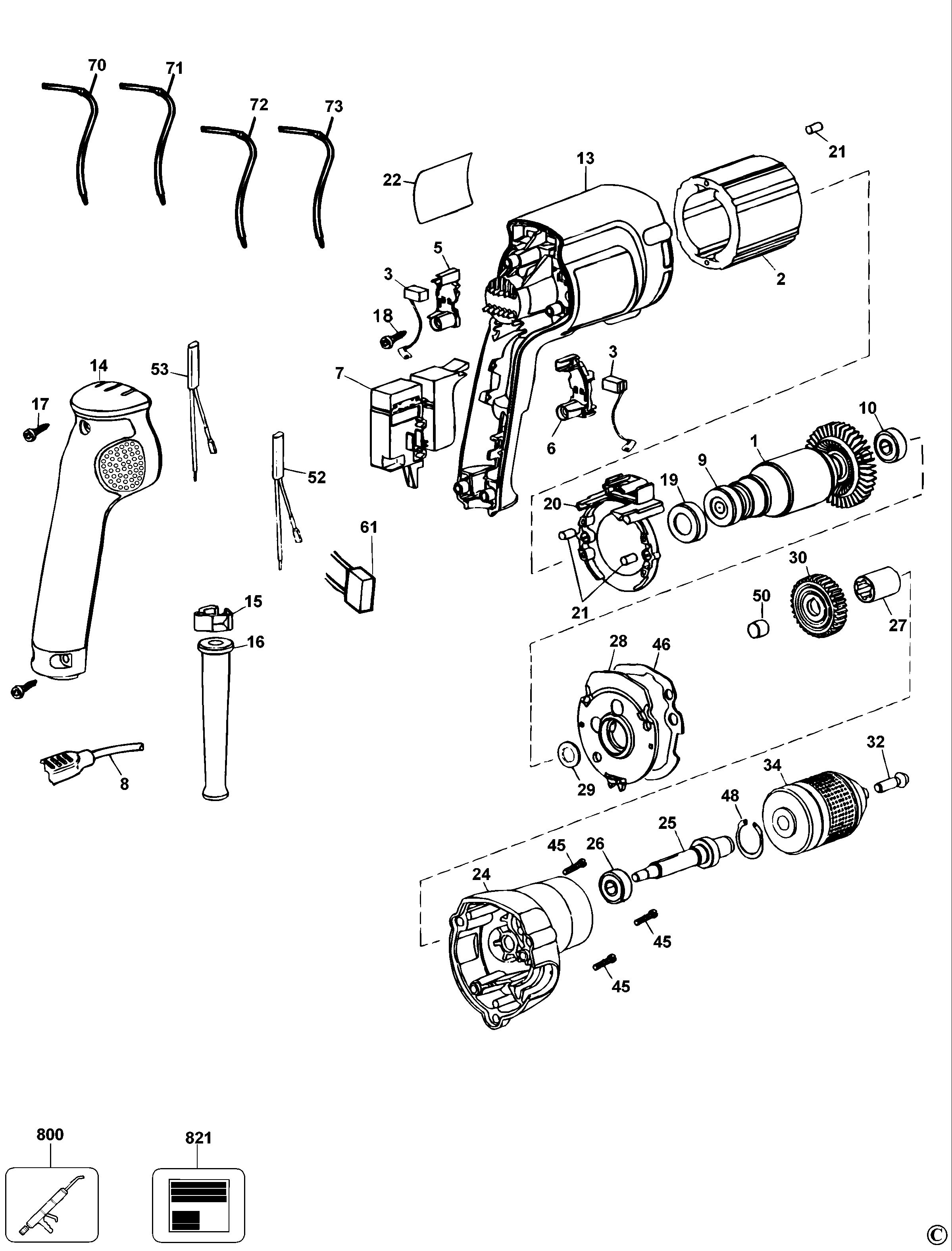 DEWALT DRILL (Type 3)