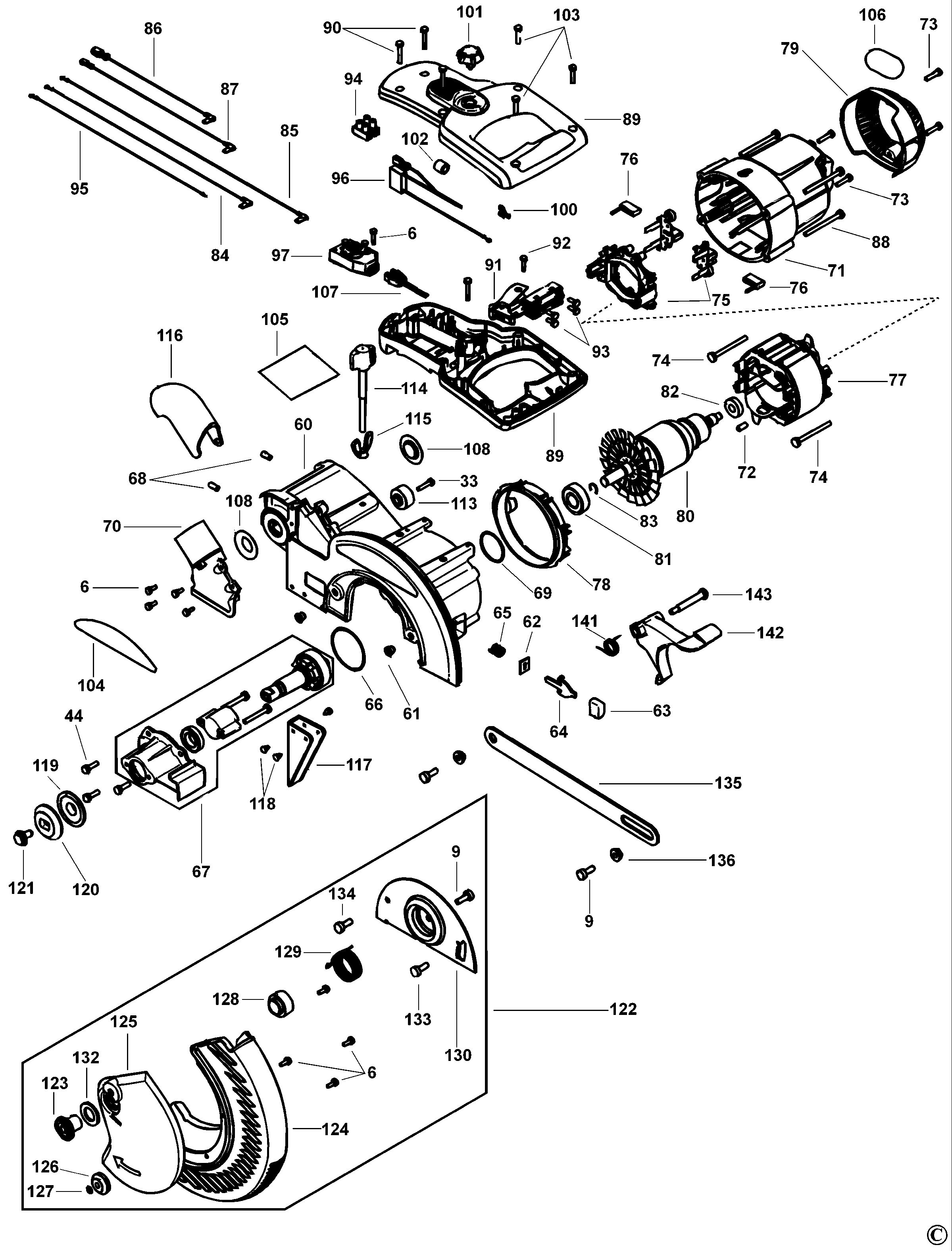DEWALT MITRE SAW (Type 1)