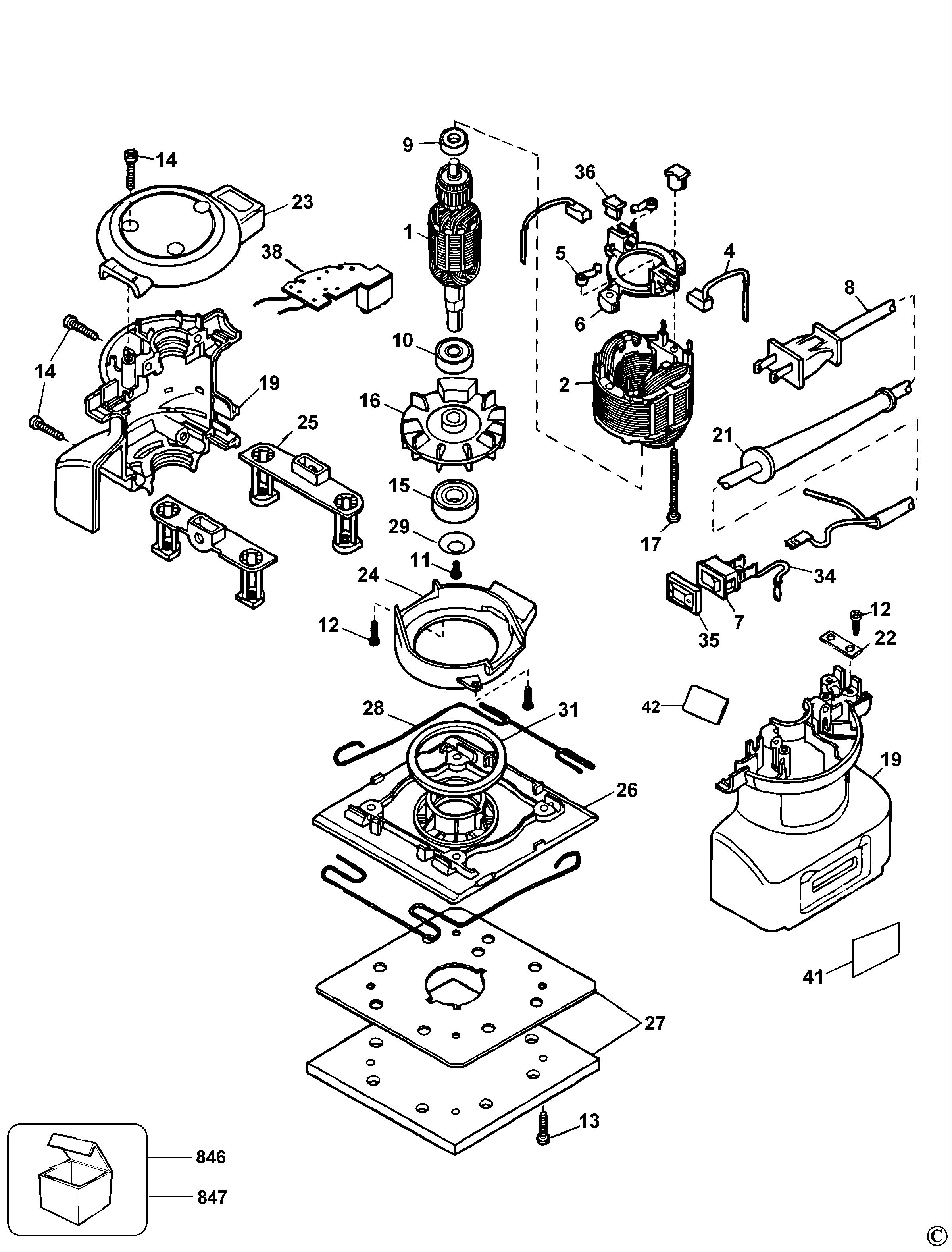 DEWALT SANDER (Type 4)