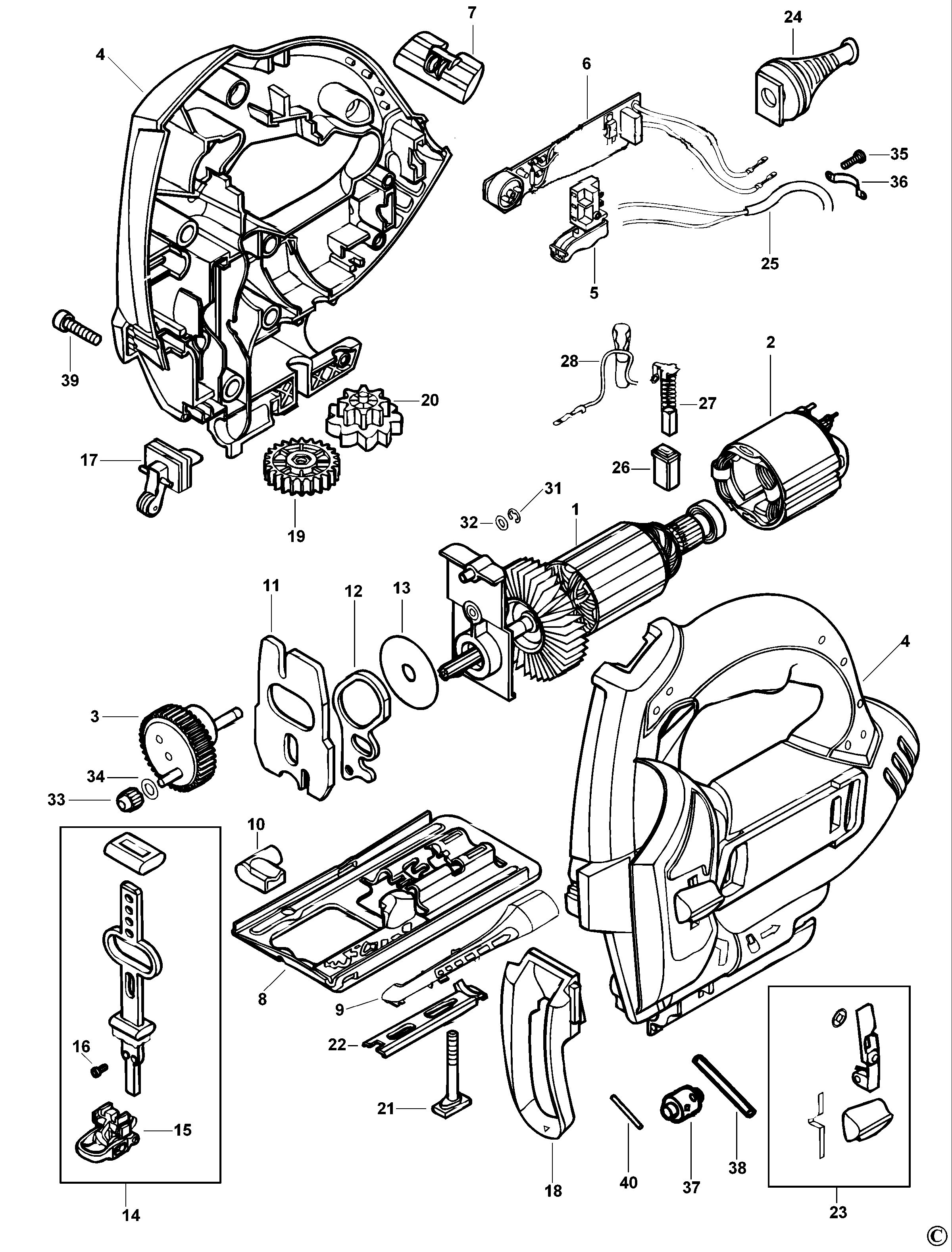 BLACK+DECKER JIGSAW (Type 1)