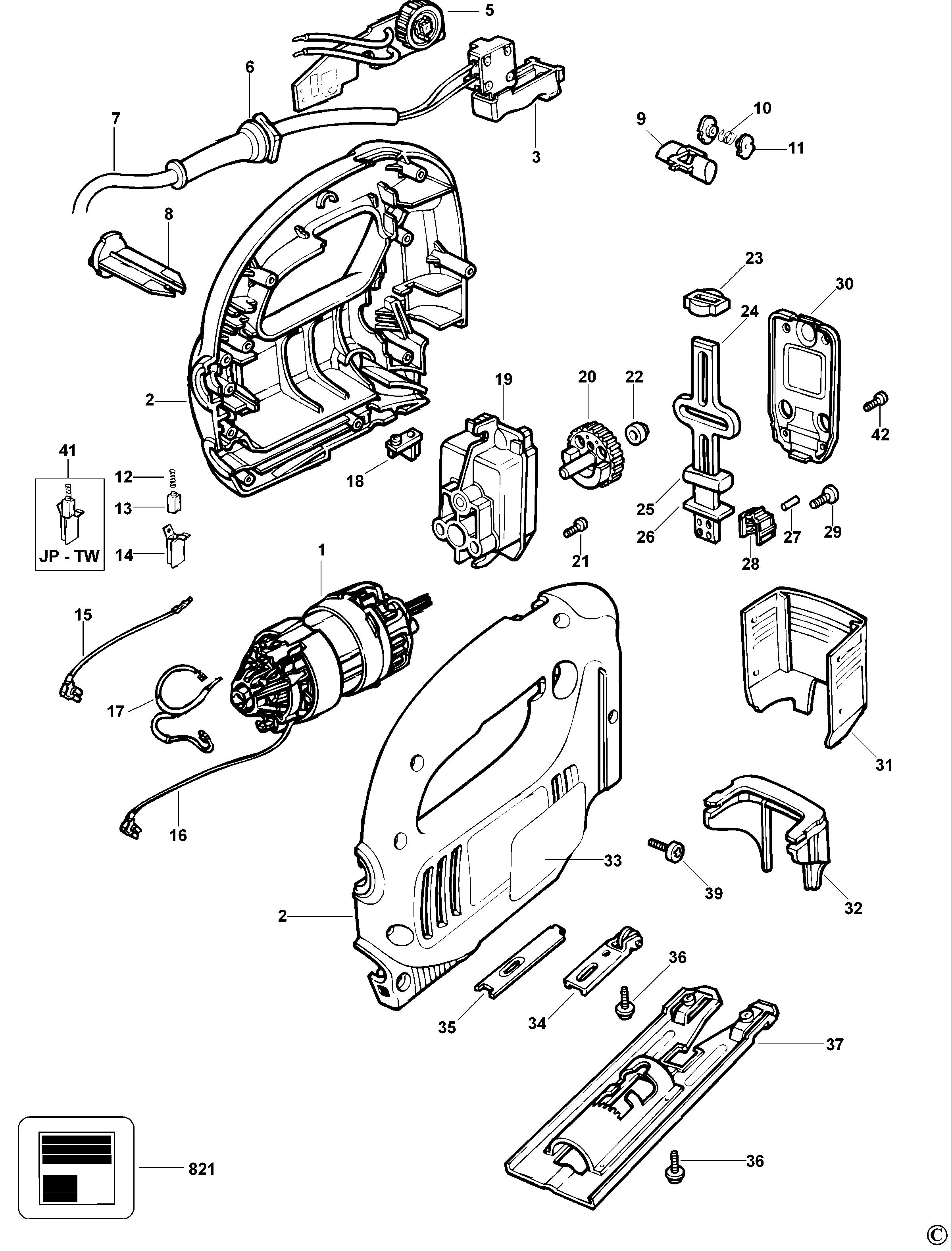 BLACK+DECKER JIGSAW (Type 4)