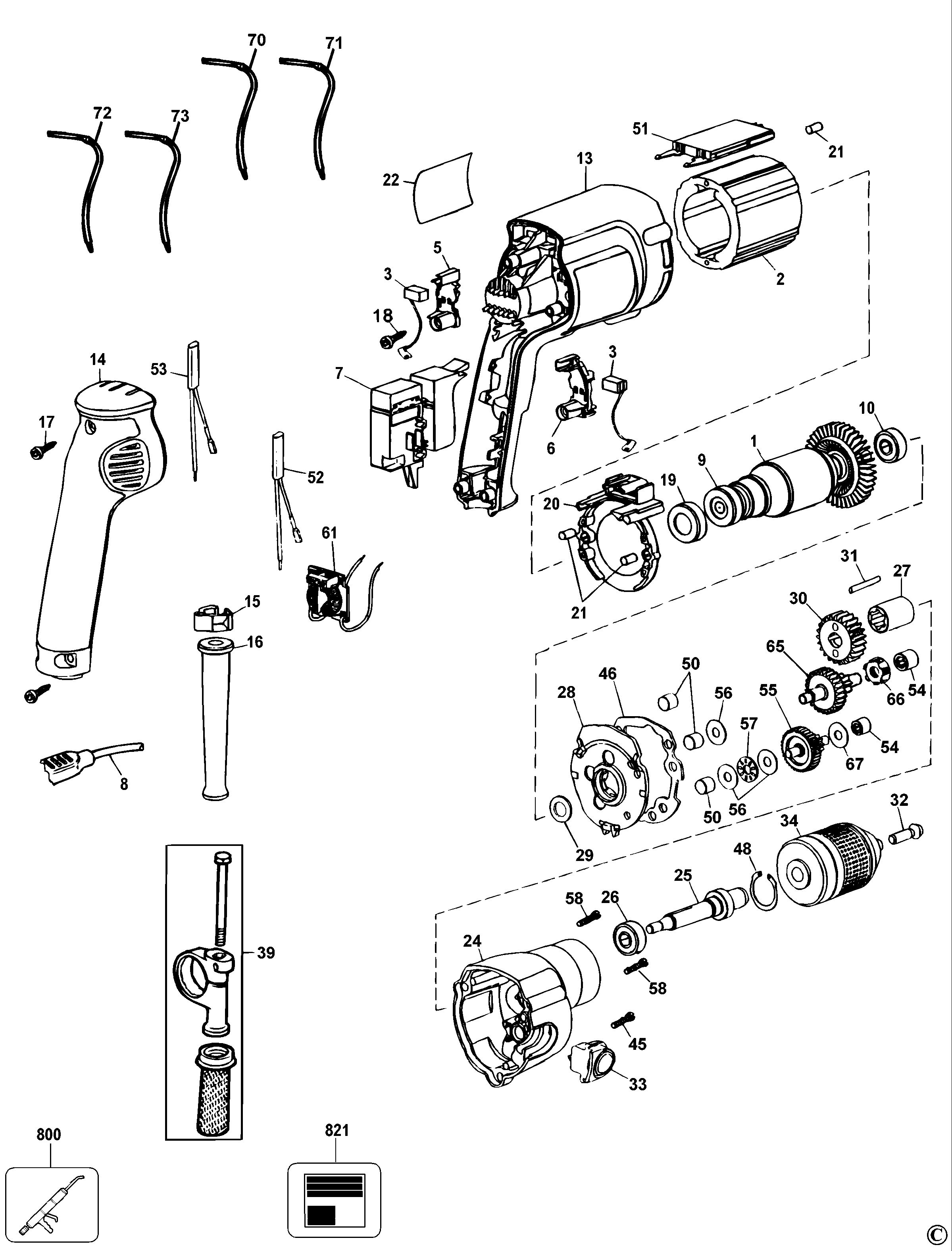 DEWALT DRILL (Type 2)