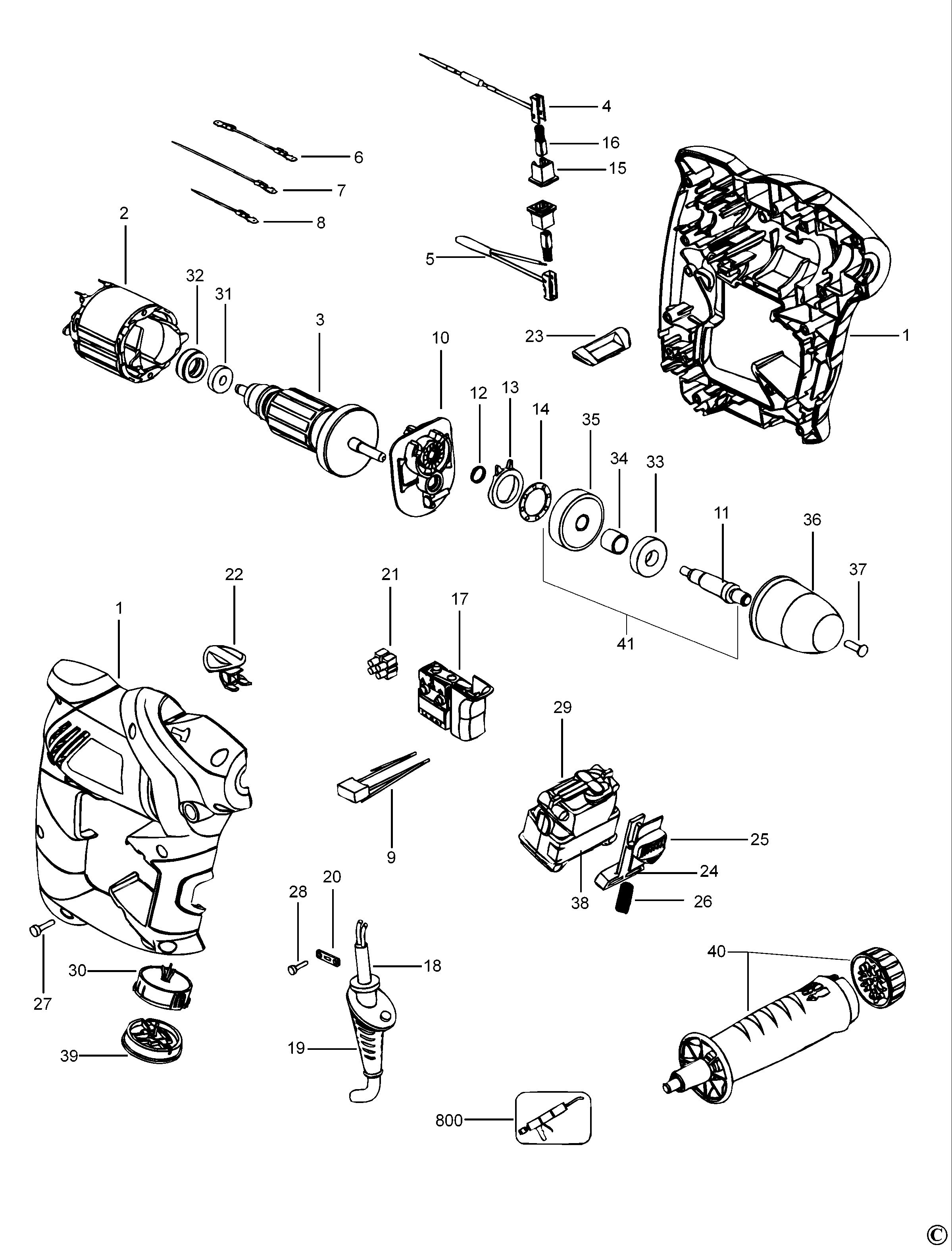 BLACK+DECKER HAMMER DRILL (Type 1)