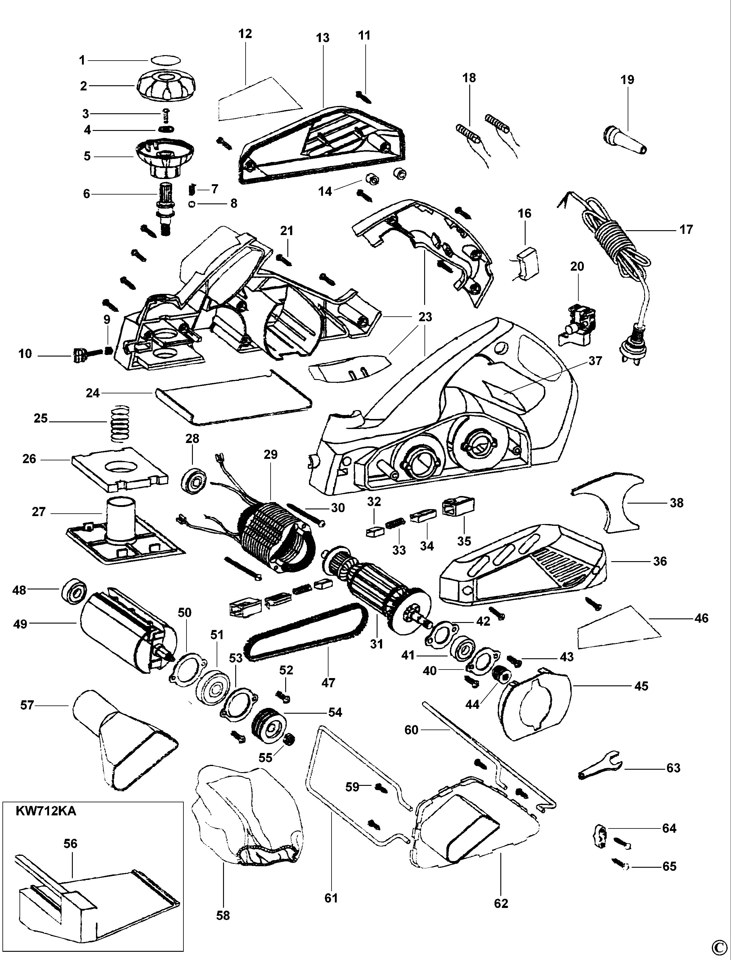 BLACK+DECKER PLANER (Type 1)