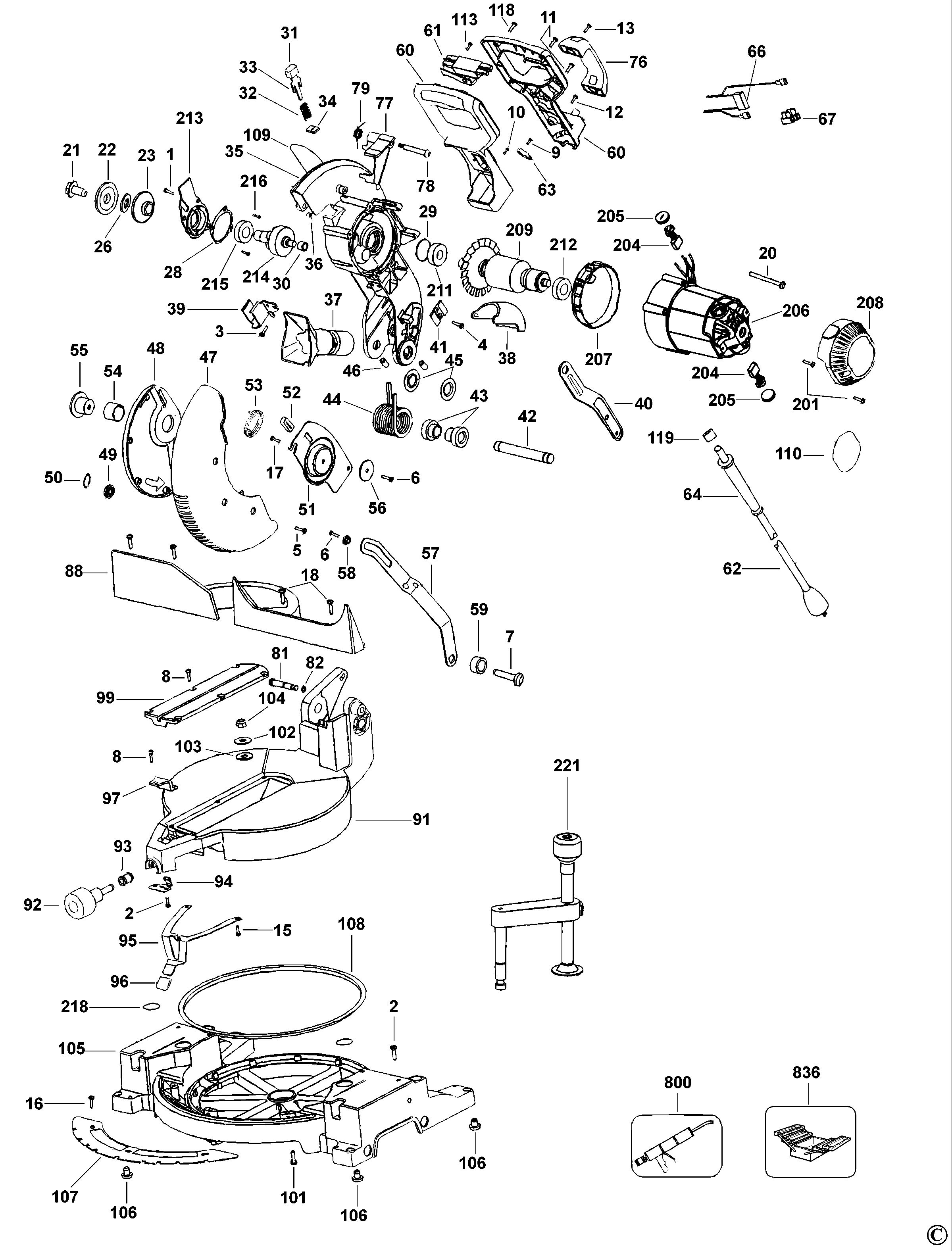 DEWALT MITRE SAW (Type 2)