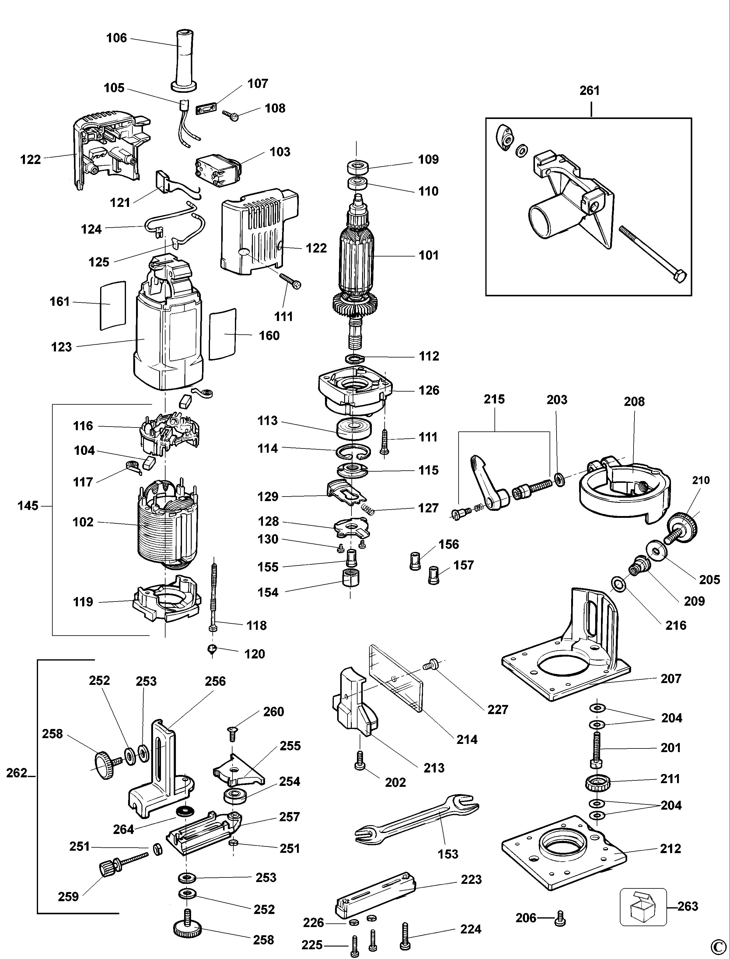 DEWALT TRIMMER (Type 1)
