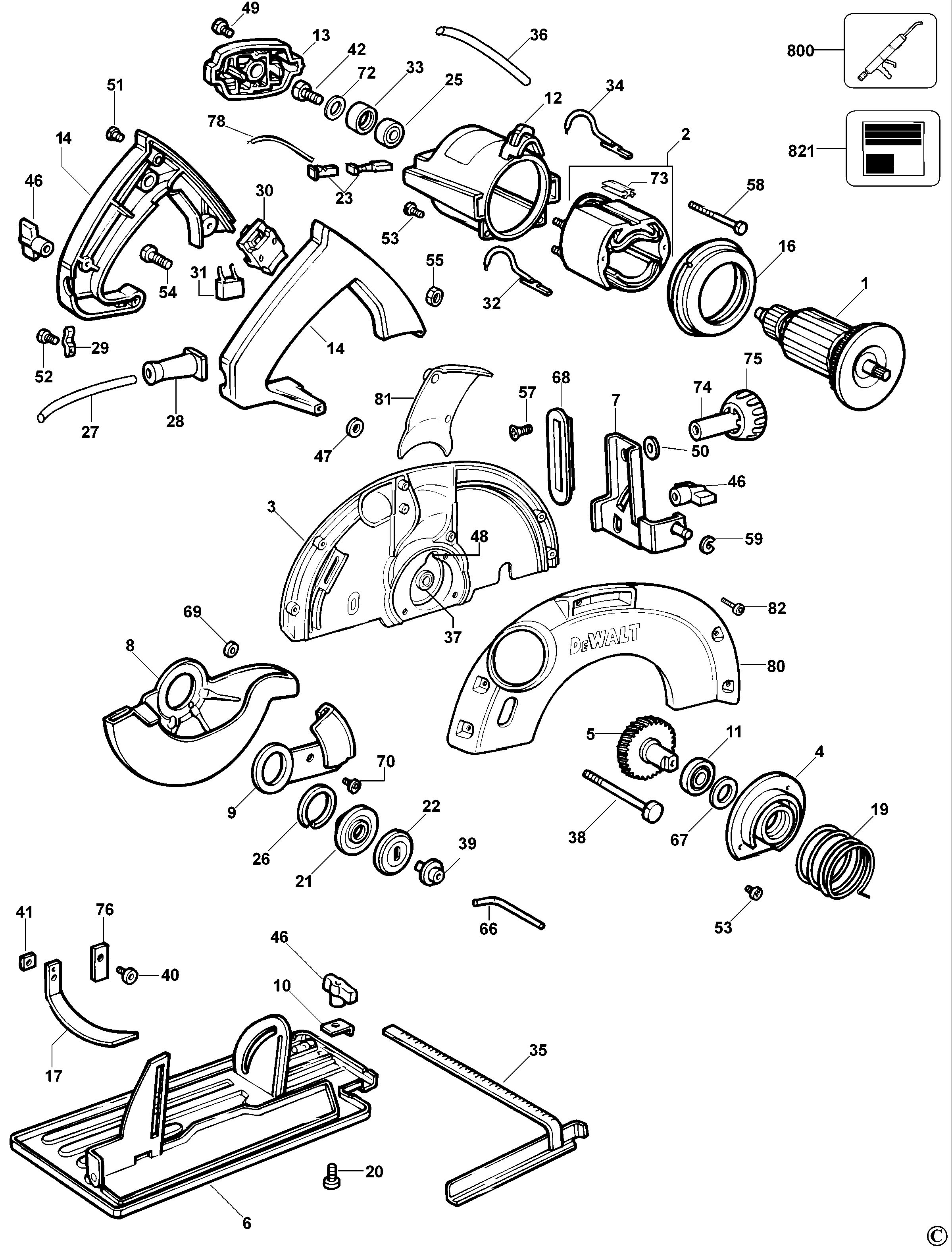 DEWALT CIRCULAR SAW (Type 3)