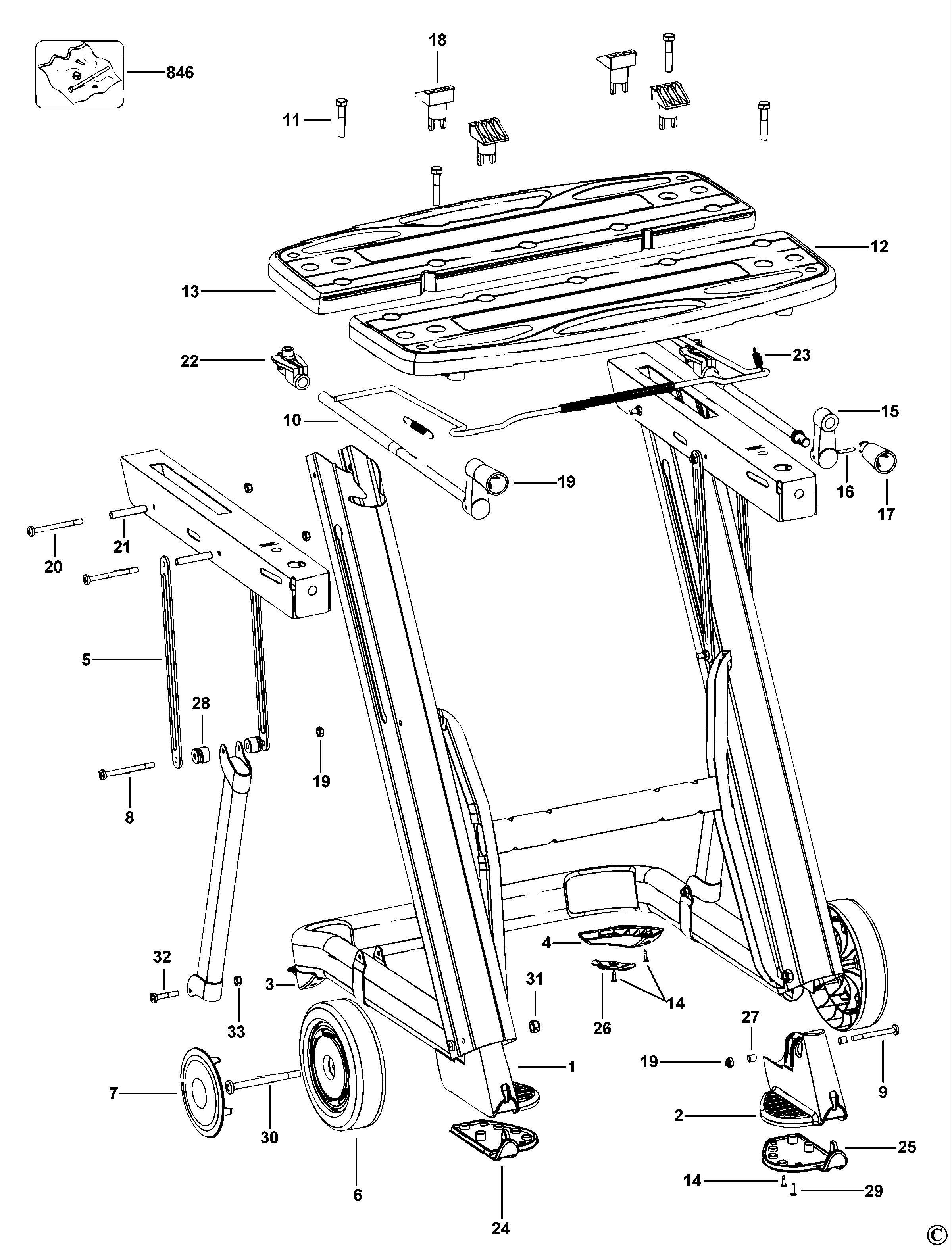 BLACK+DECKER WORKMATE (Type 1)