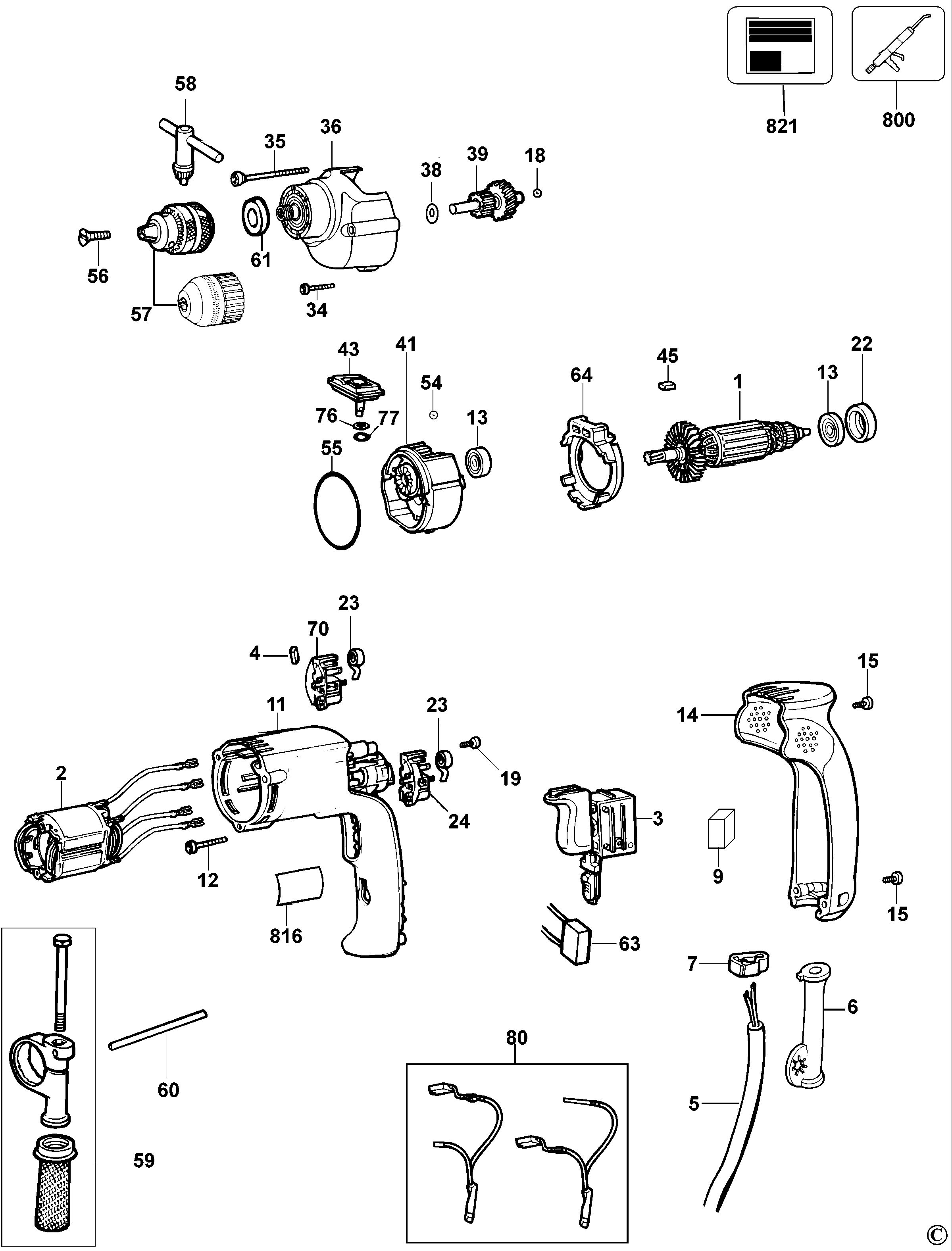 DEWALT DRILL (Type 2)