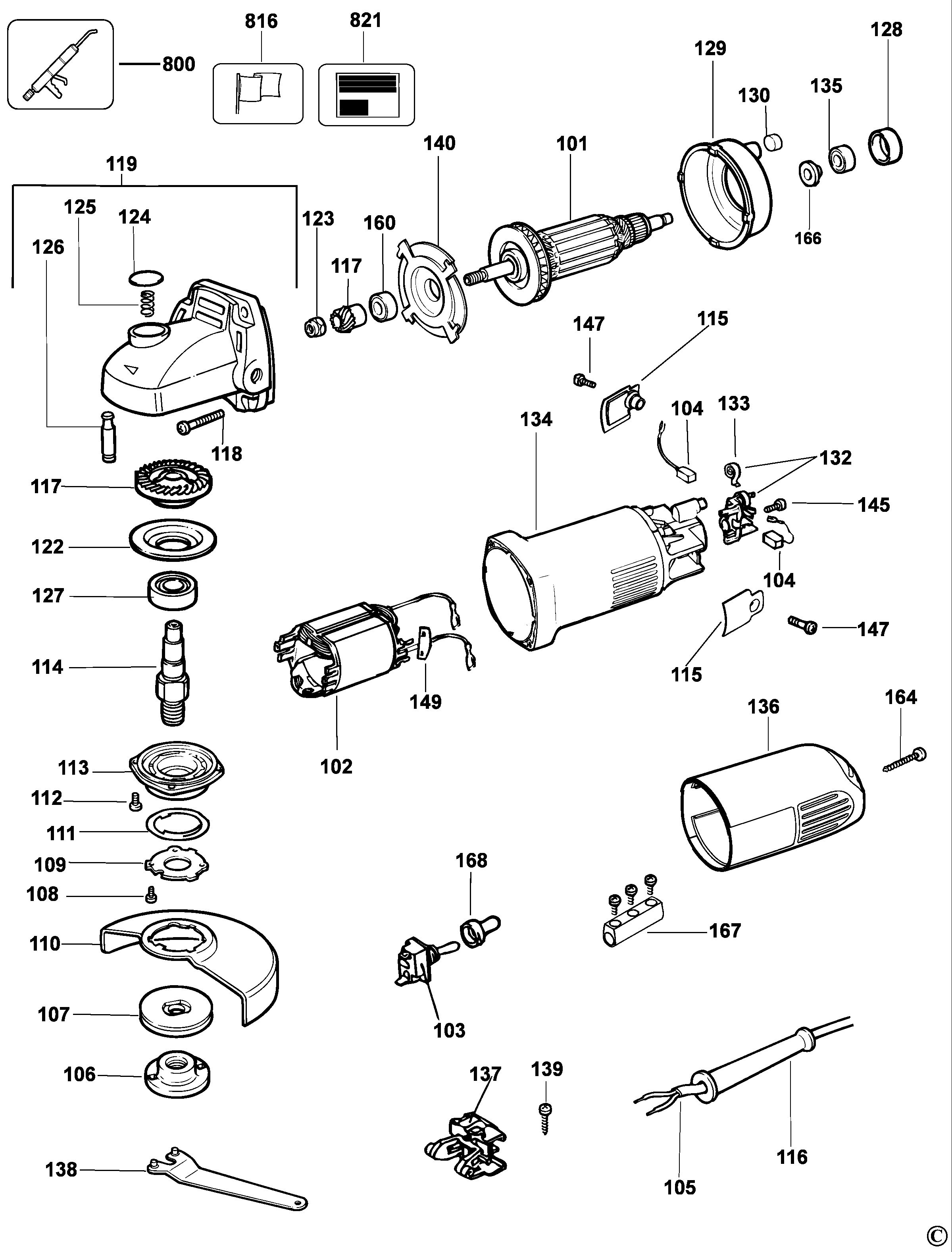 SMALL ANGLE GRINDER