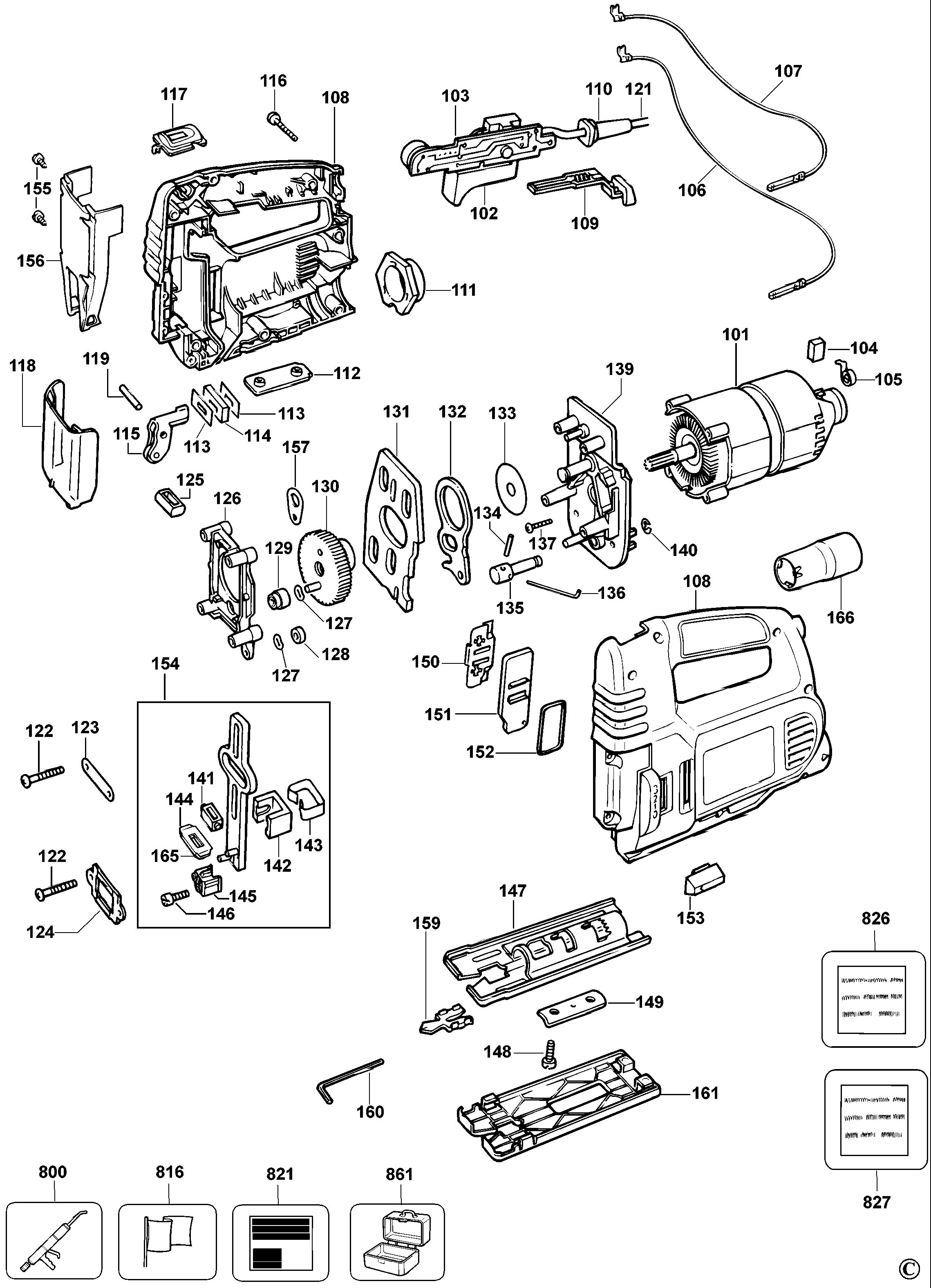 BLACK+DECKER JIGSAW (Type 1)