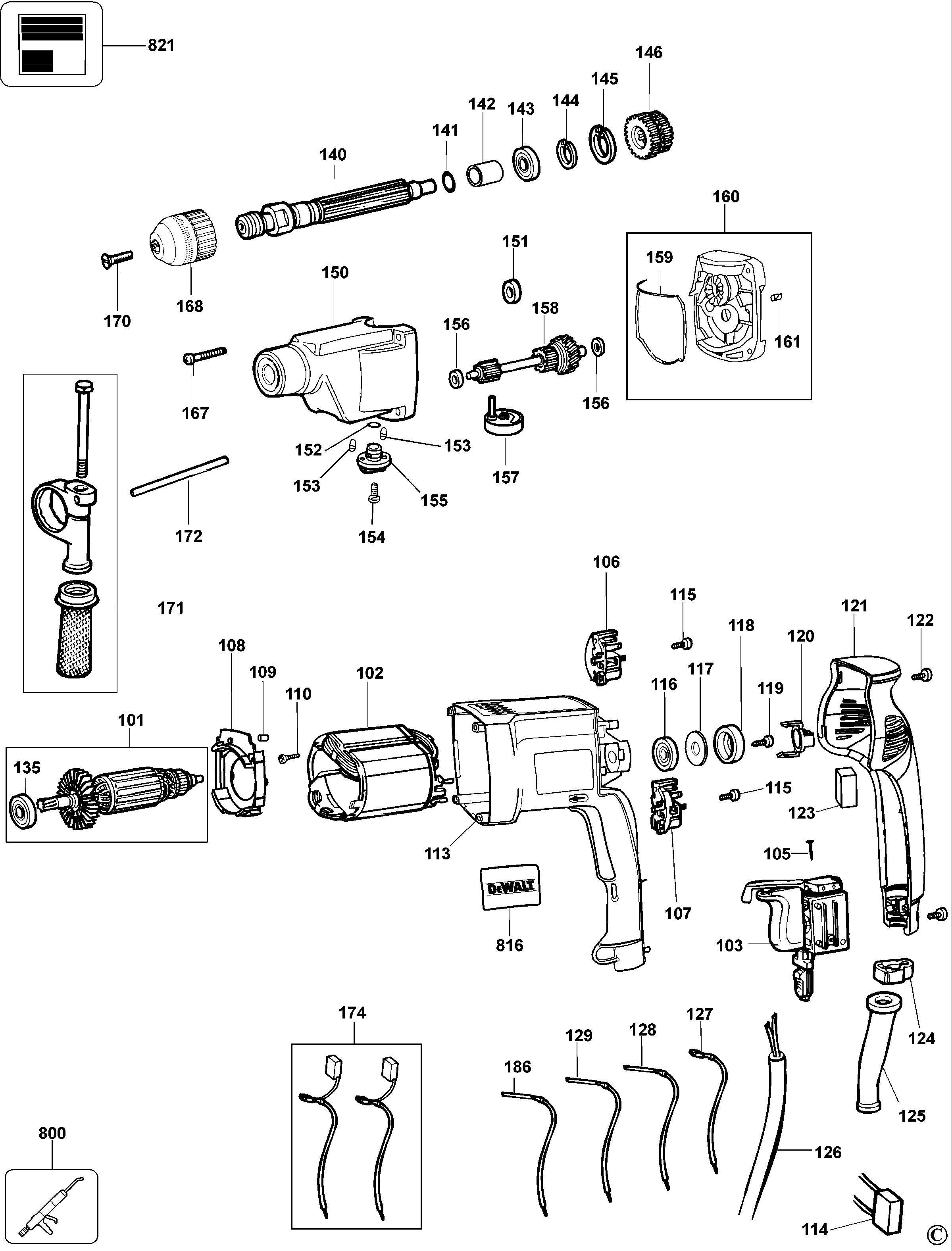 DEWALT DRILL (Type 3)