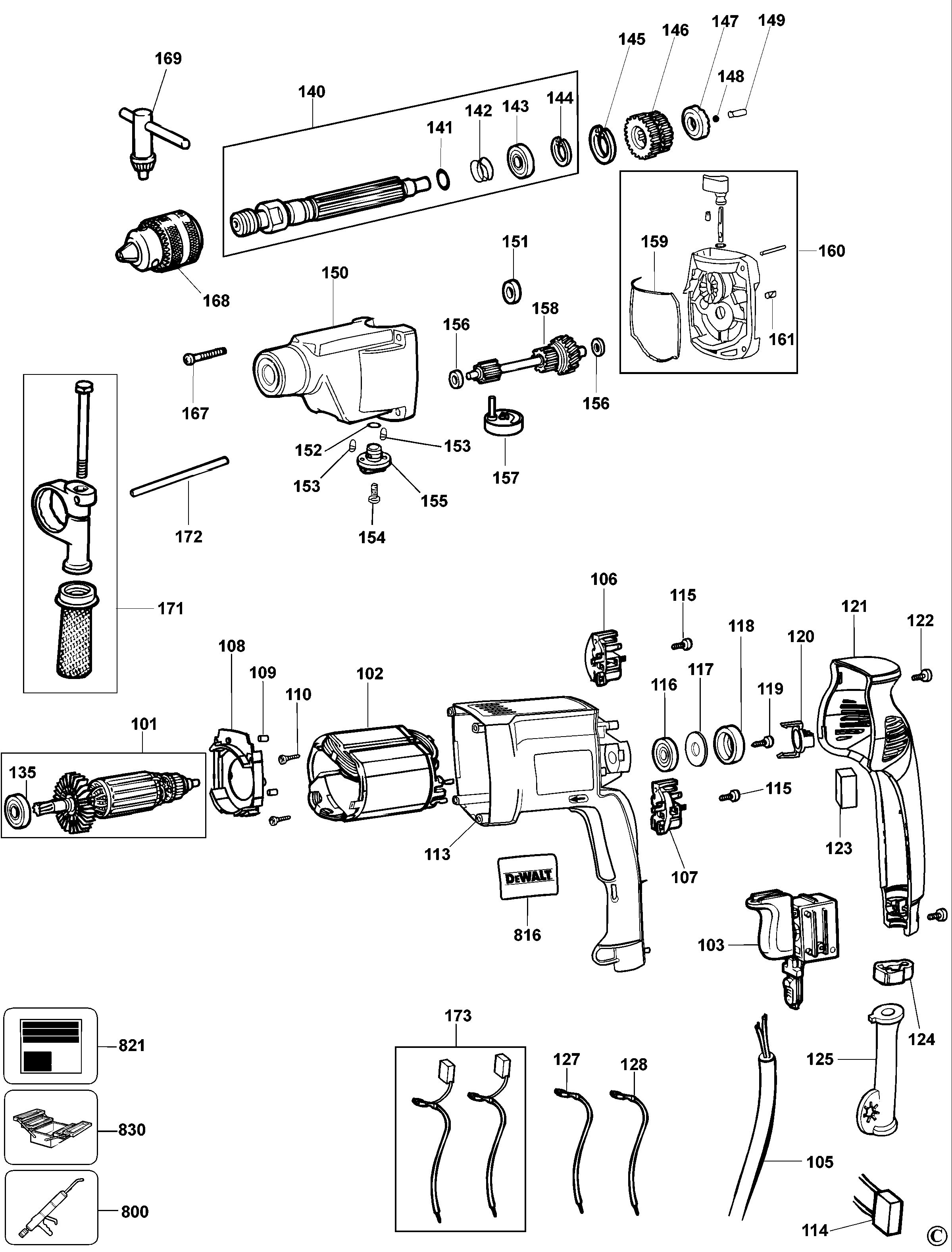 DEWALT DRILL (Type 2)