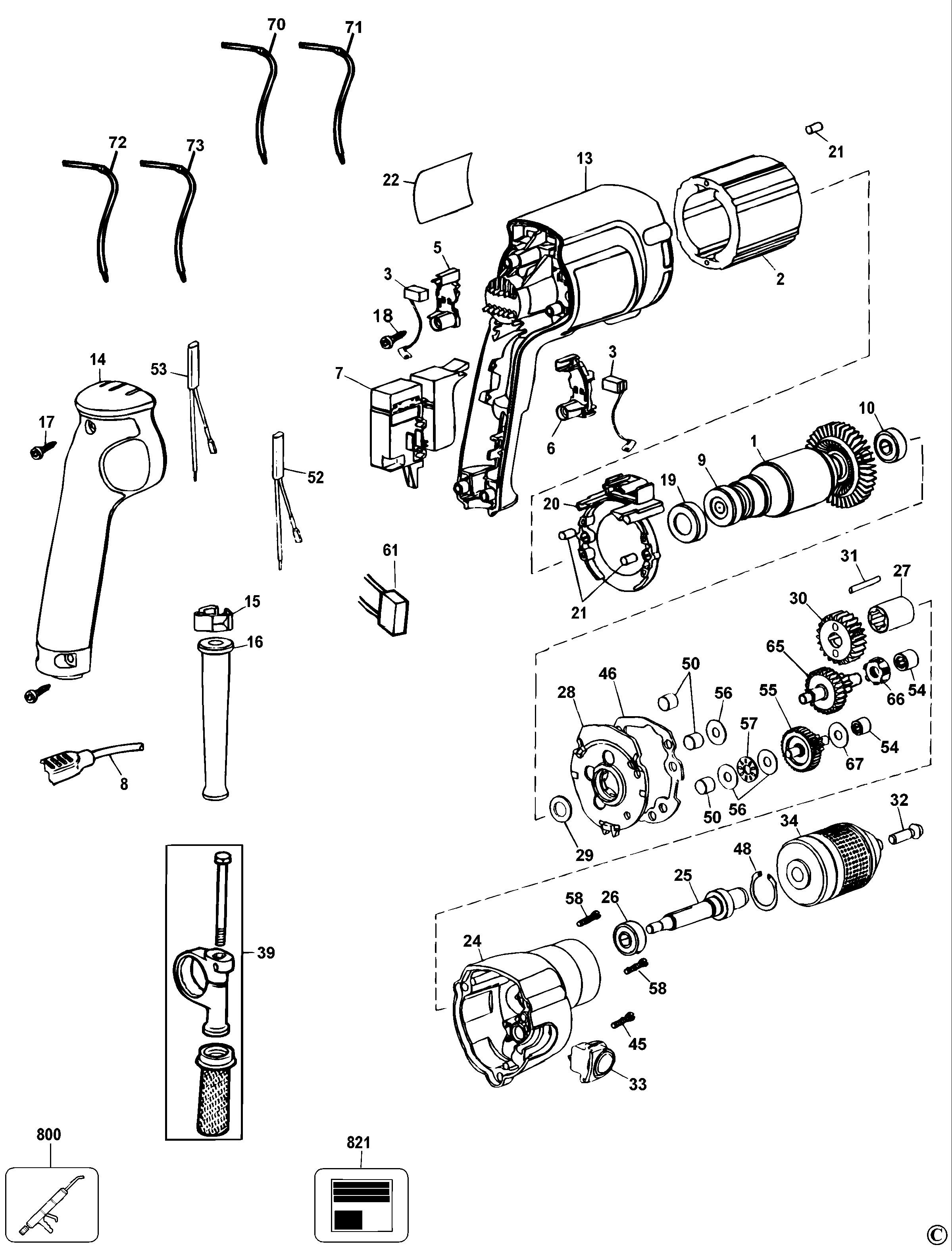 DEWALT DRILL (Type 4)