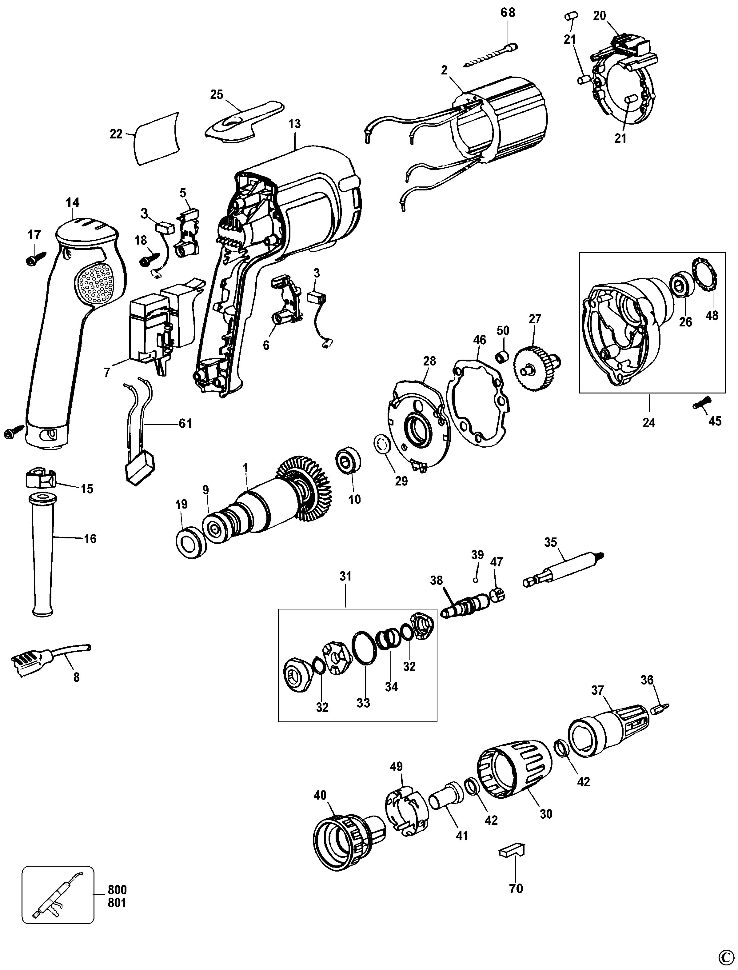DEWALT SCREWDRIVER (Type 3)