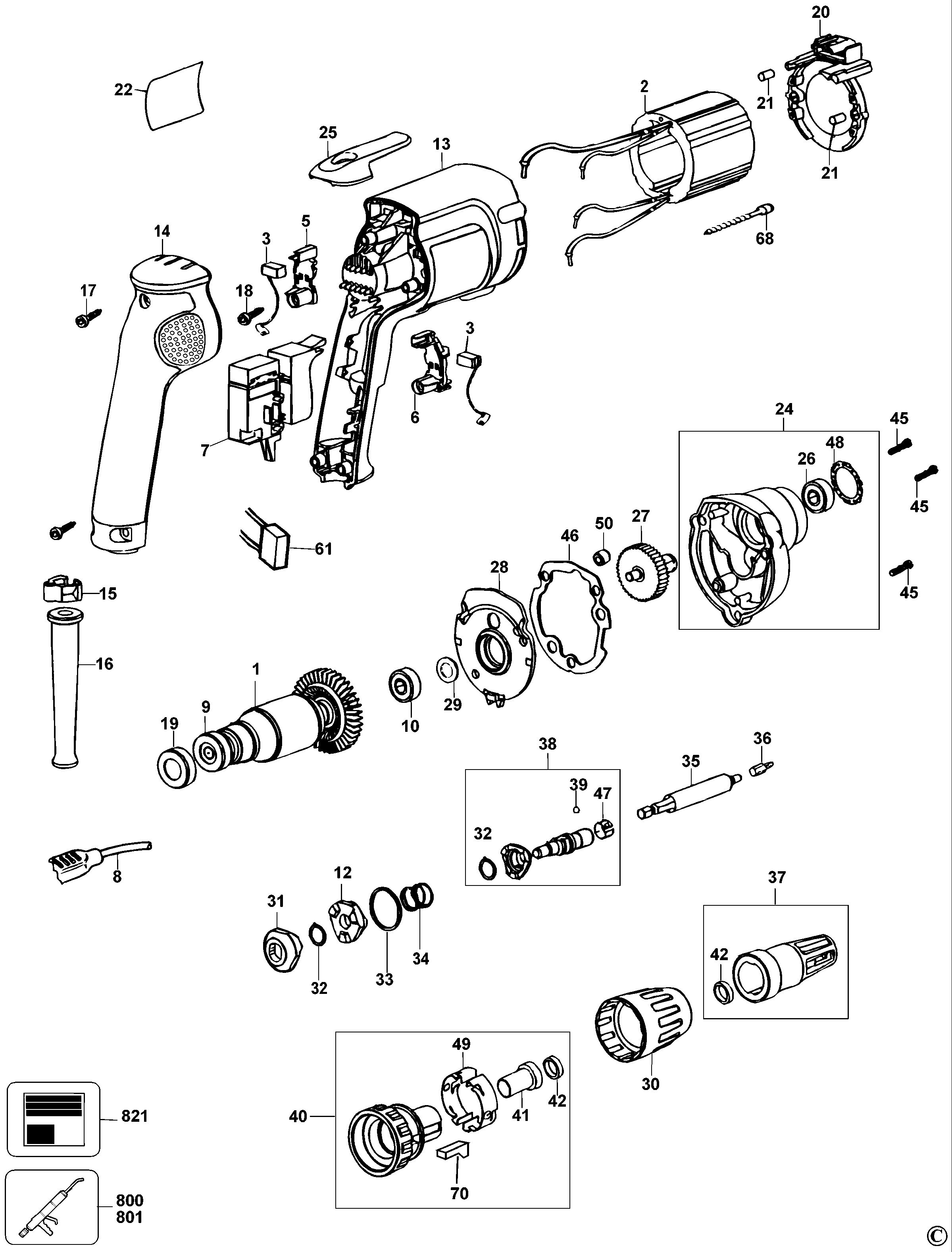 DEWALT SCREWDRIVER (Type 2)