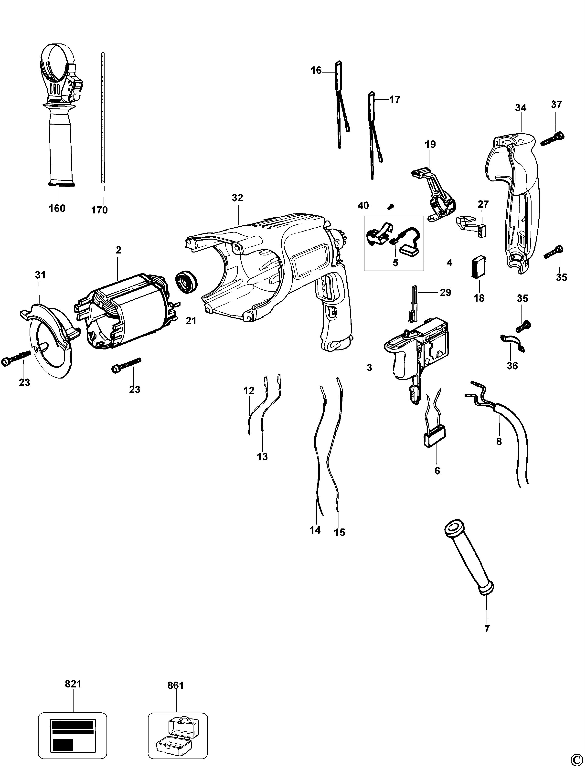 DEWALT ROTARY HAMMER (Type 2)