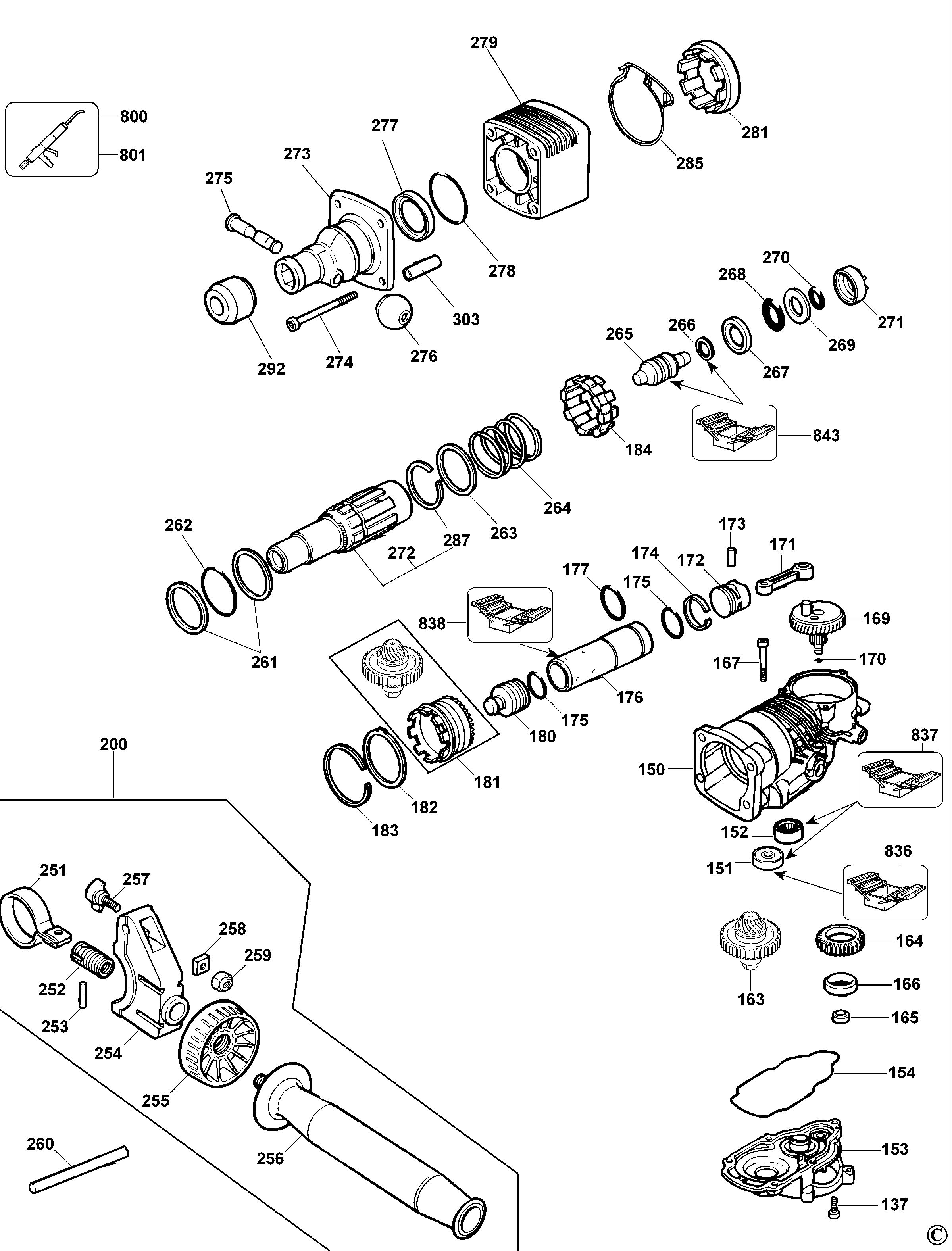 DEWALT ROTARY HAMMER (Type 2)