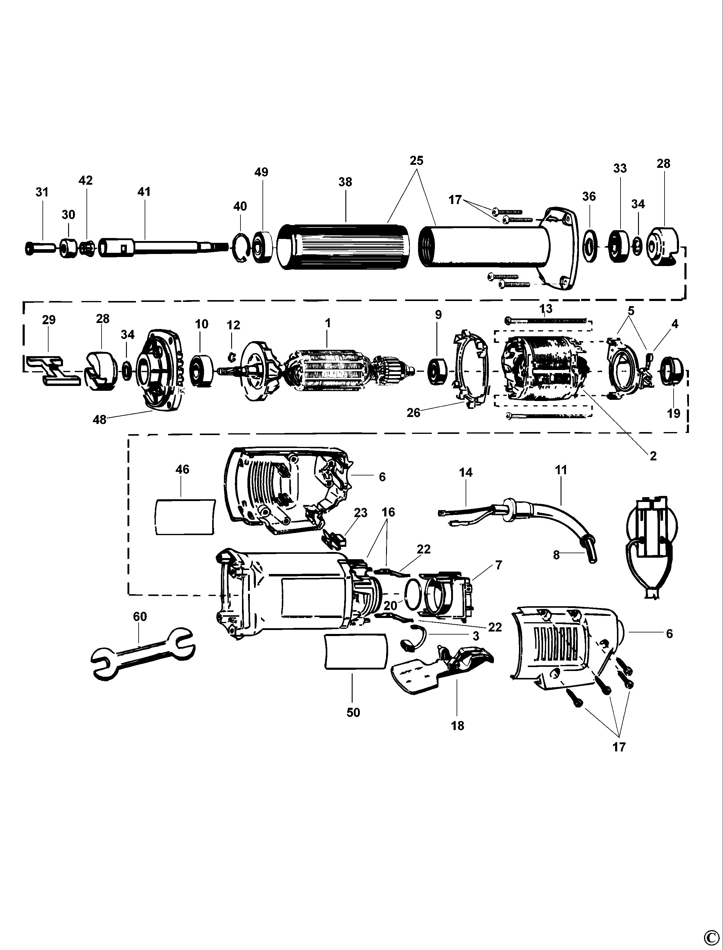 DEWALT DIE GRINDER (Type 2)