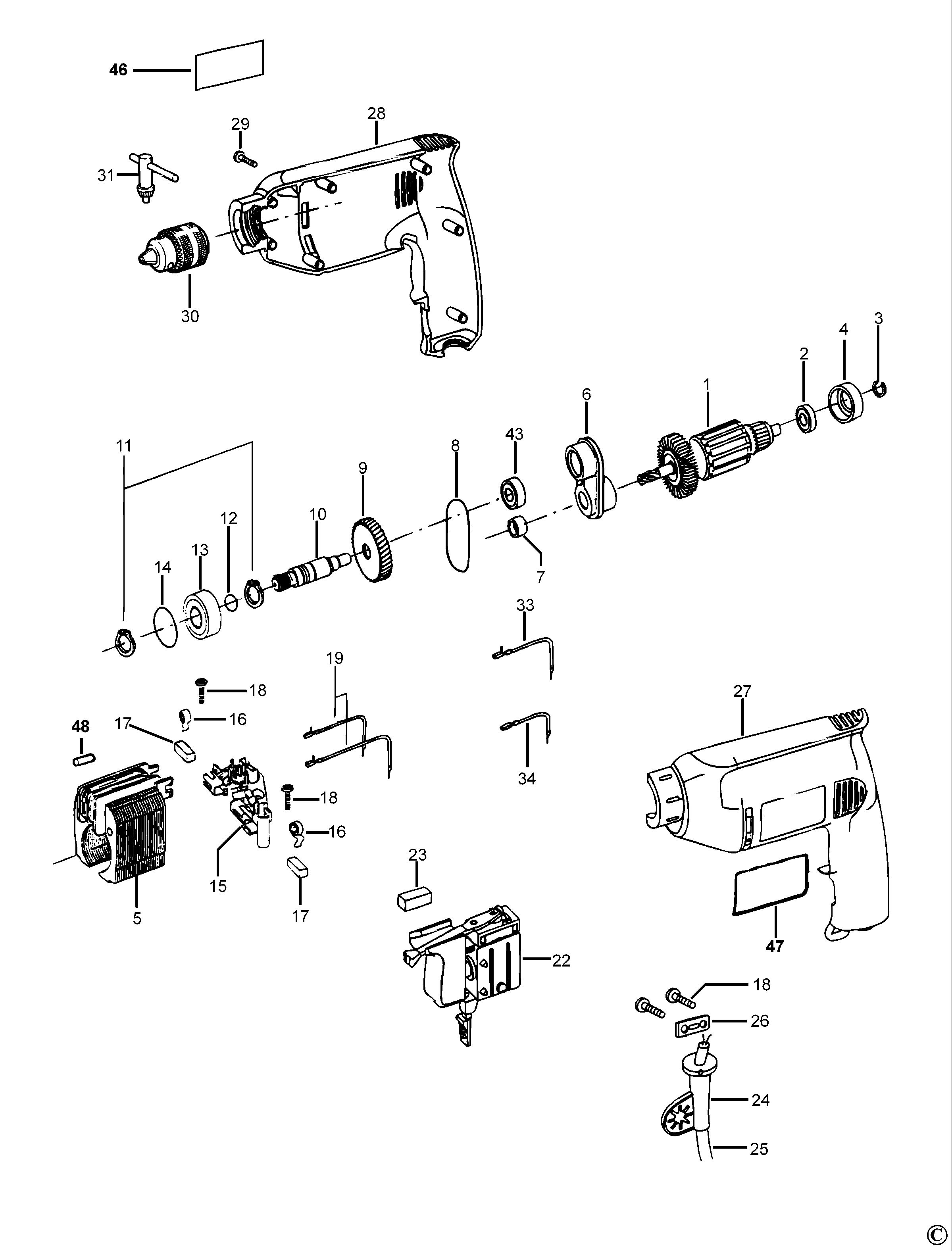 DEWALT DRILL (Type 1)