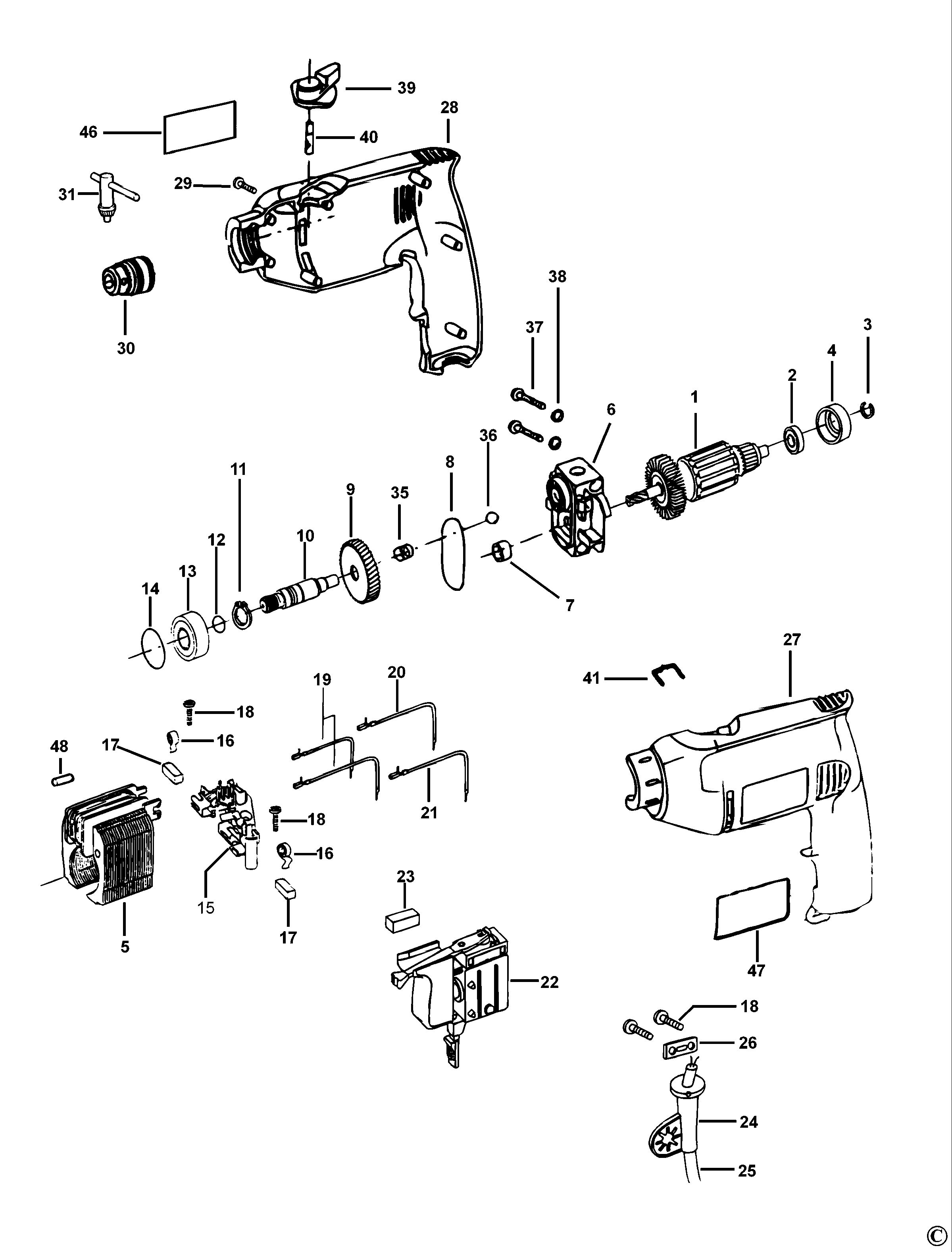 DEWALT DRILL (Type 1)
