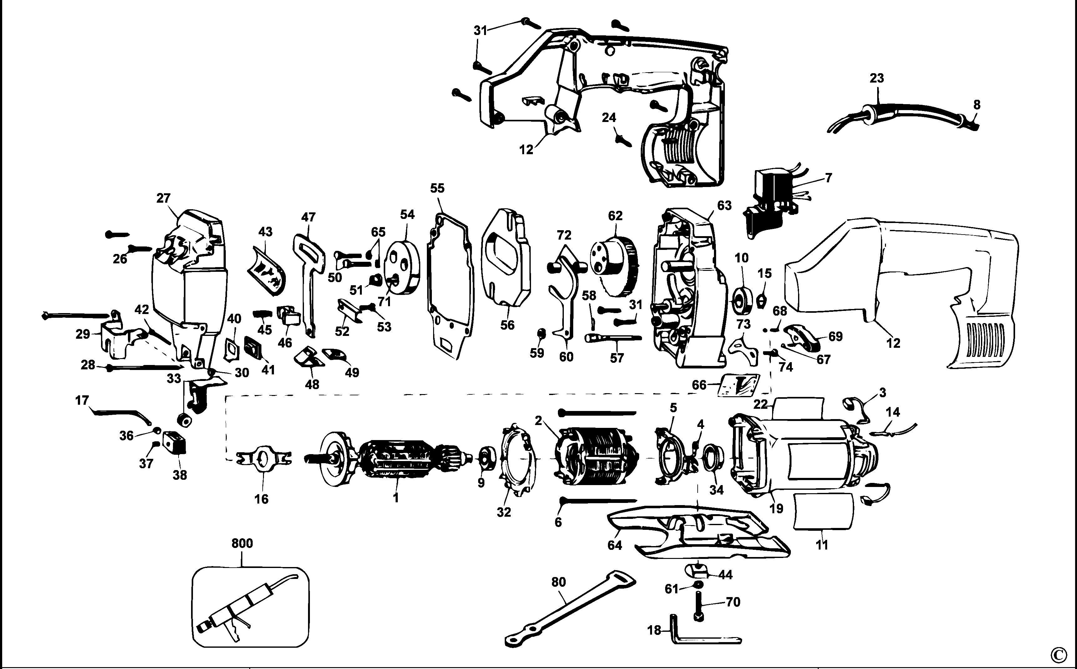DEWALT JIGSAW (Type 1)