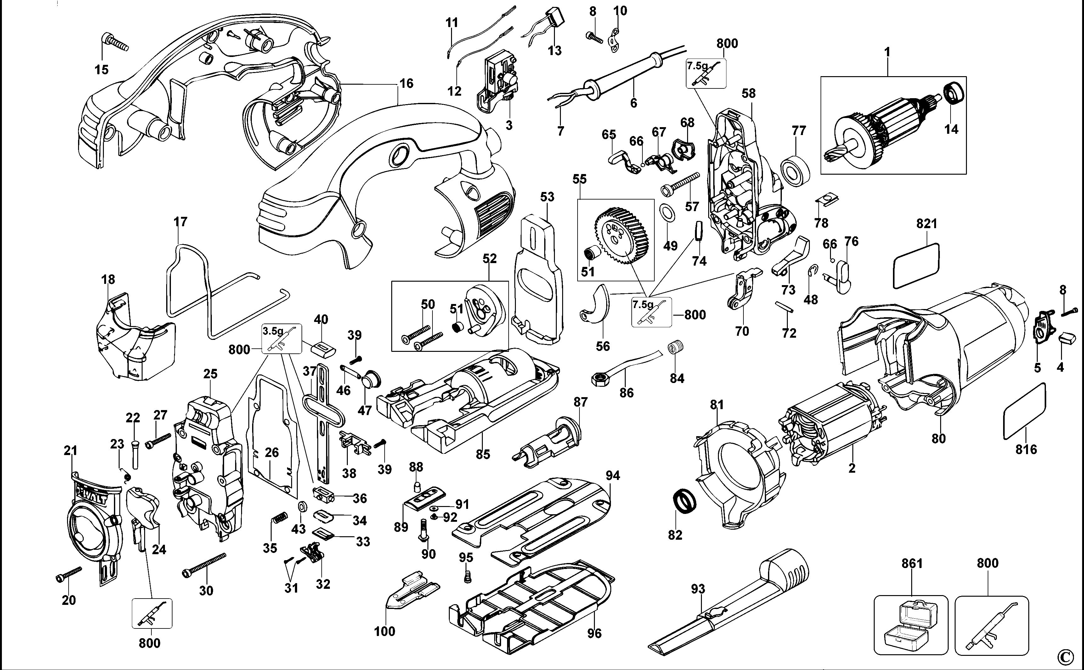 DEWALT JIGSAW (Type 1)