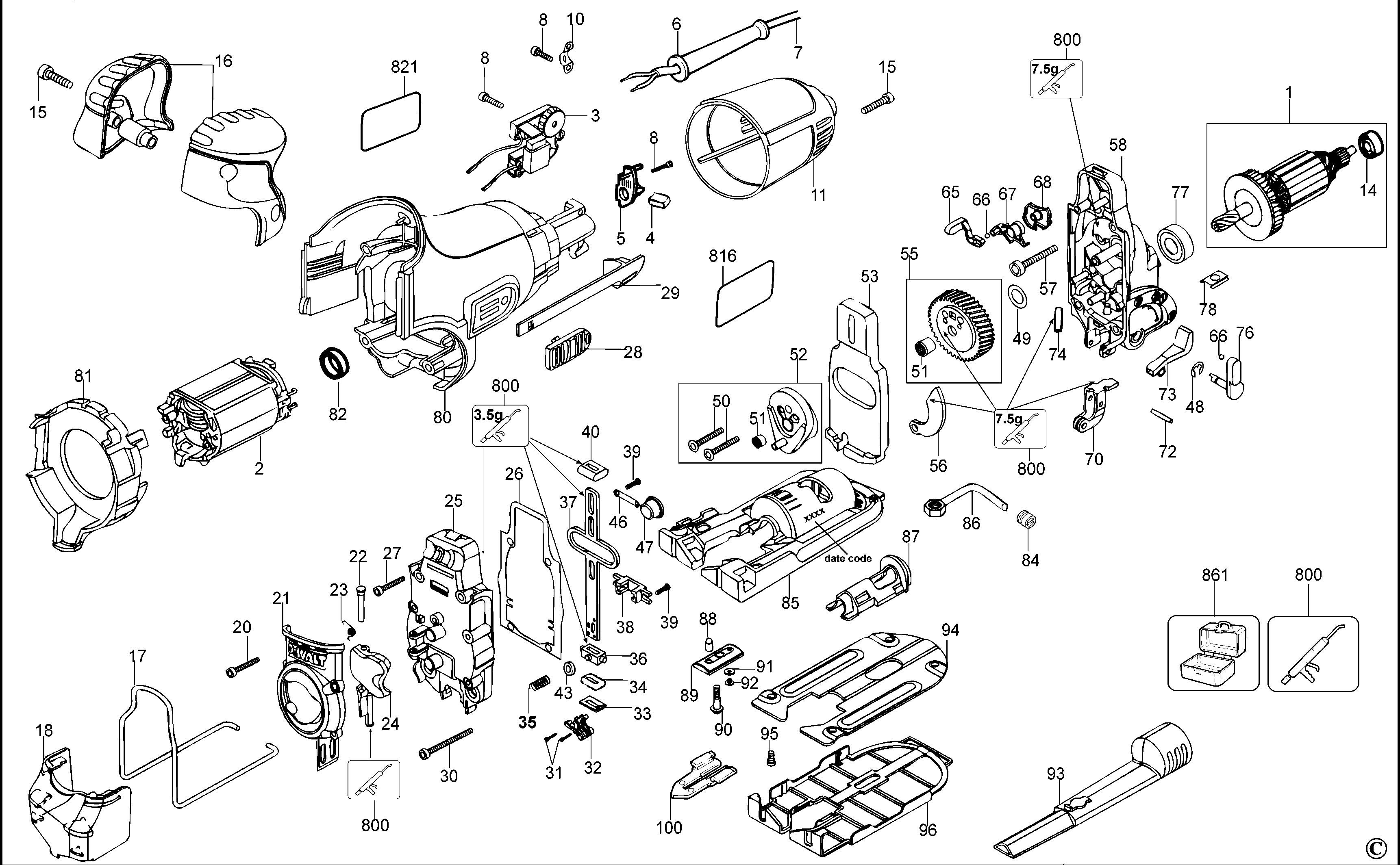 DEWALT JIGSAW (Type 1)