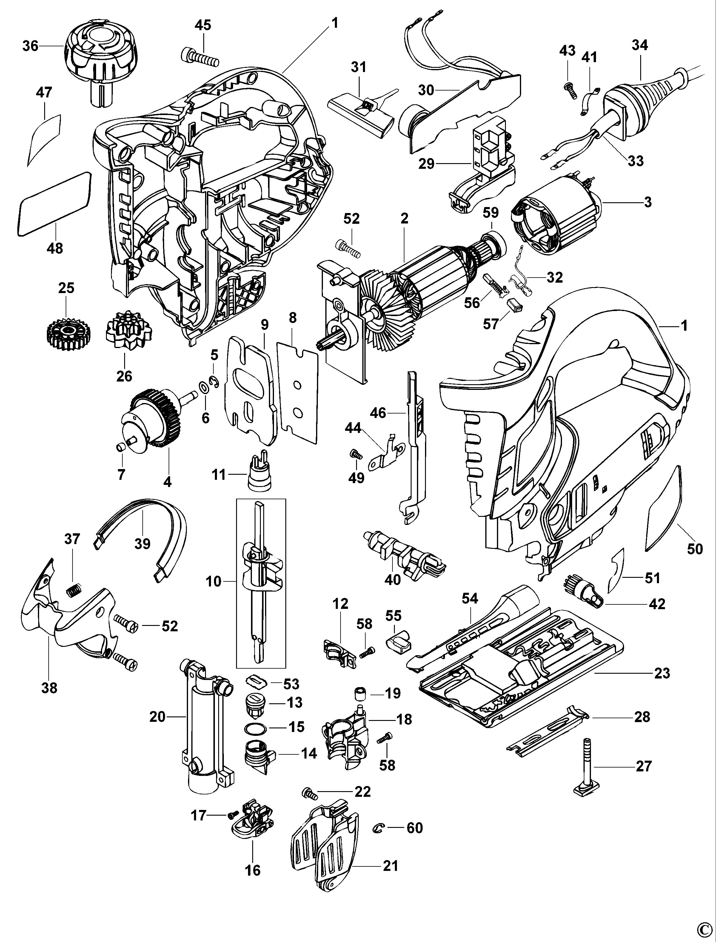 BLACK+DECKER JIGSAW (Type 1)