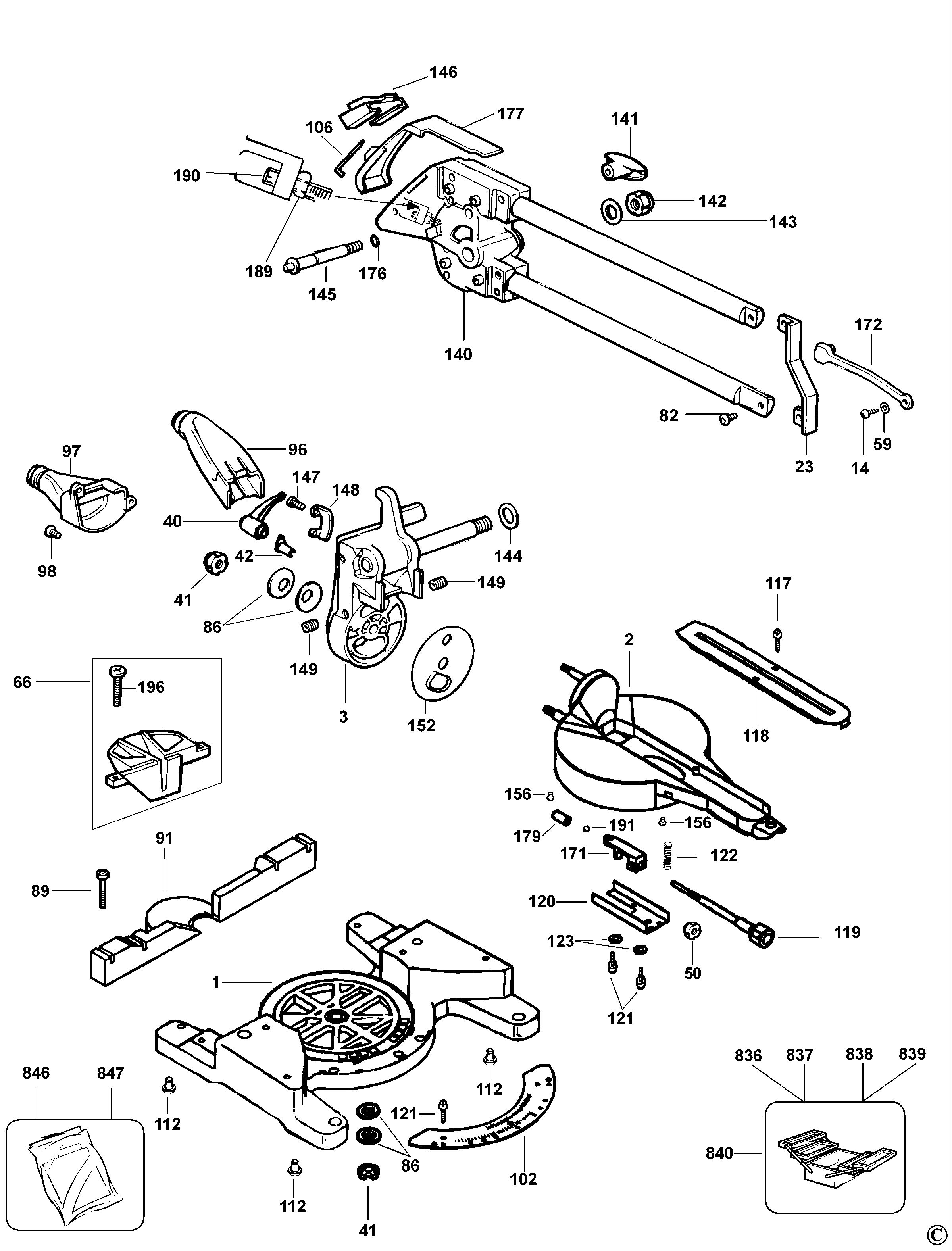 DEWALT MITRE SAW (Type 2)