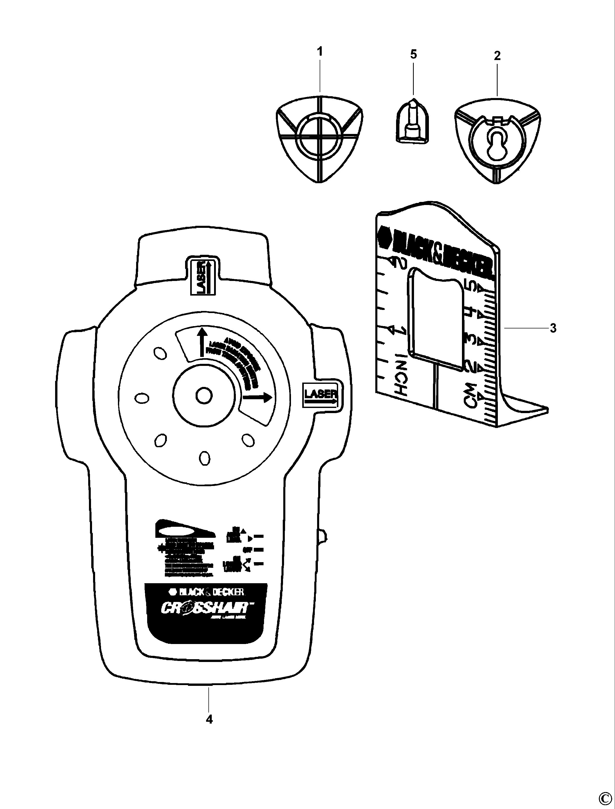 BLACK+DECKER LASER (Type 1)