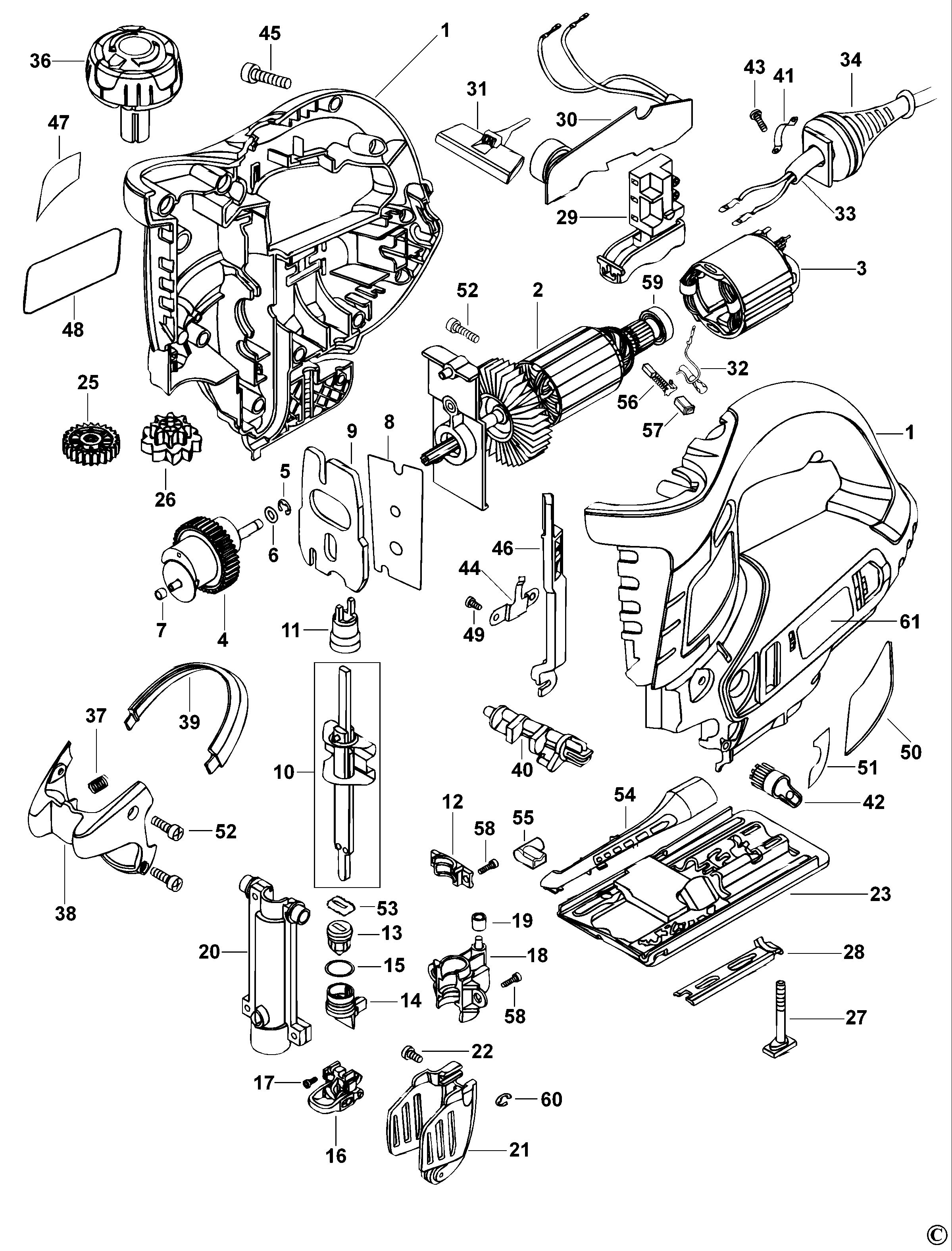 BLACK+DECKER JIGSAW (Type 1)