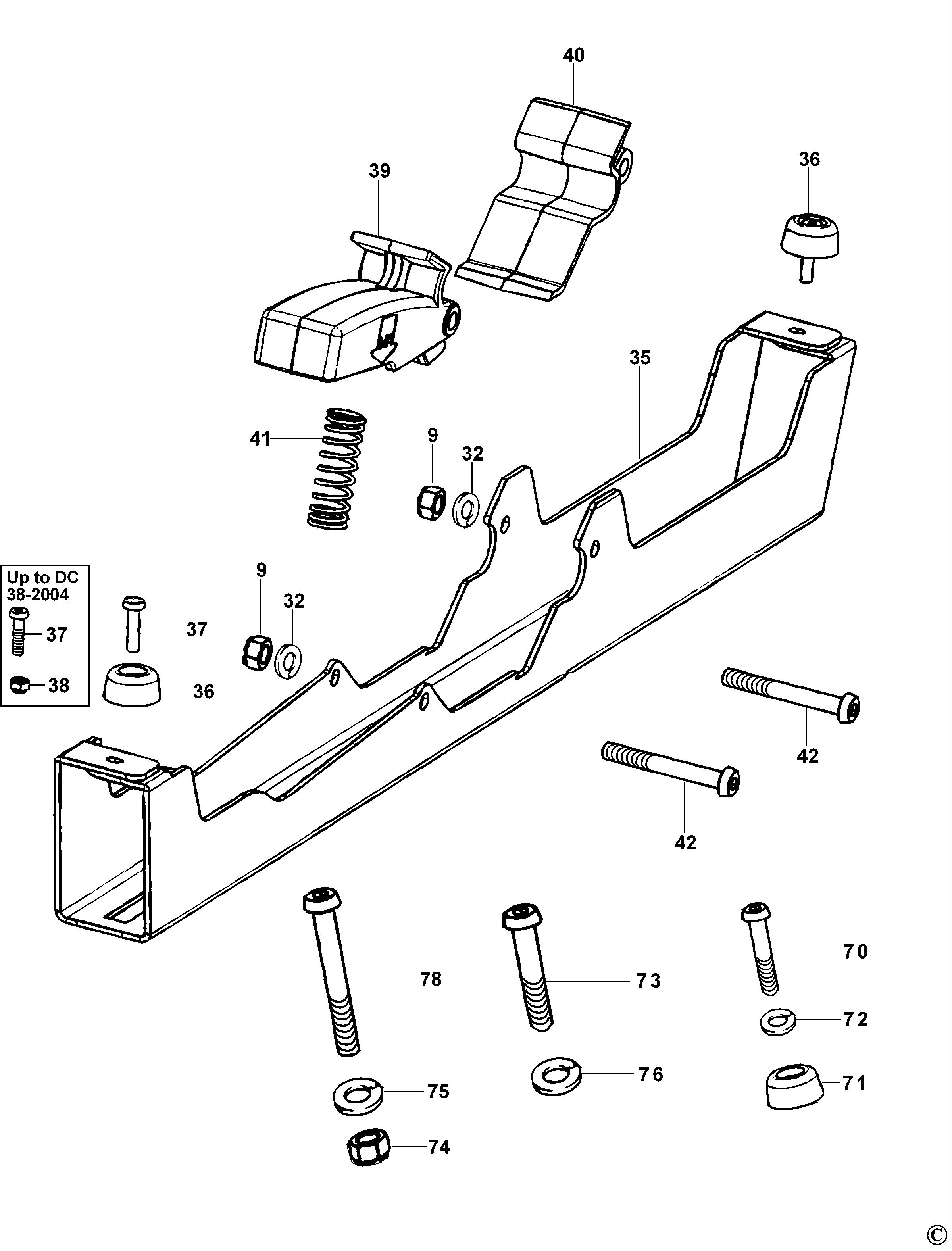 DEWALT BRACKET (Type 1)