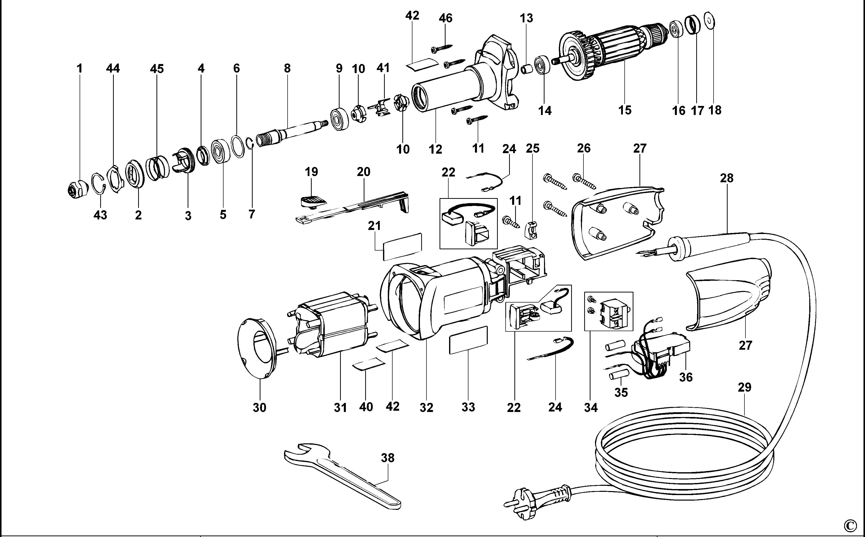 DEWALT GRINDER (Type 1)
