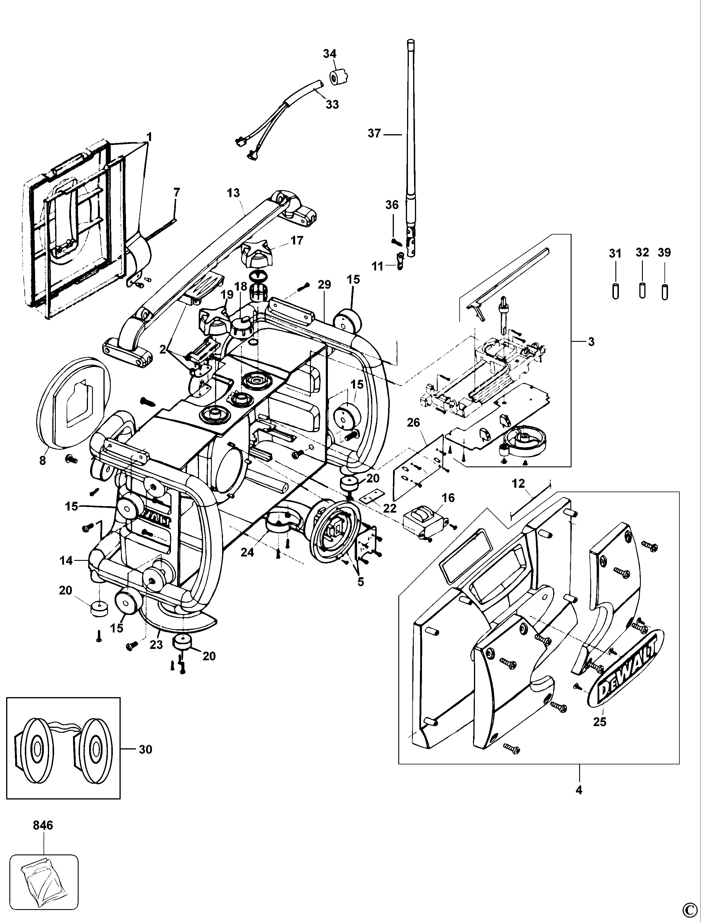 DEWALT SITE RADIO (Type 1)