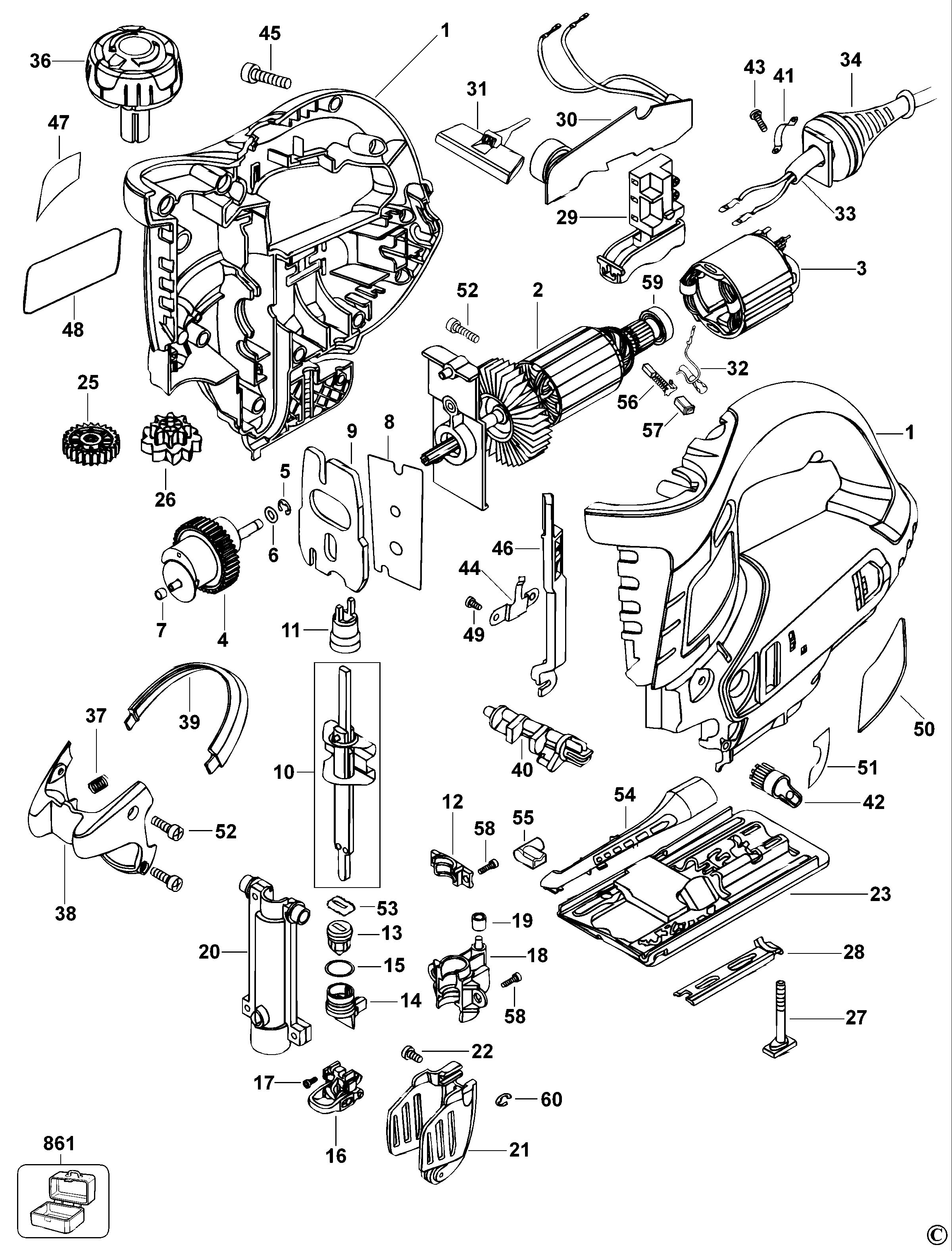 BLACK+DECKER JIGSAW (Type 1)