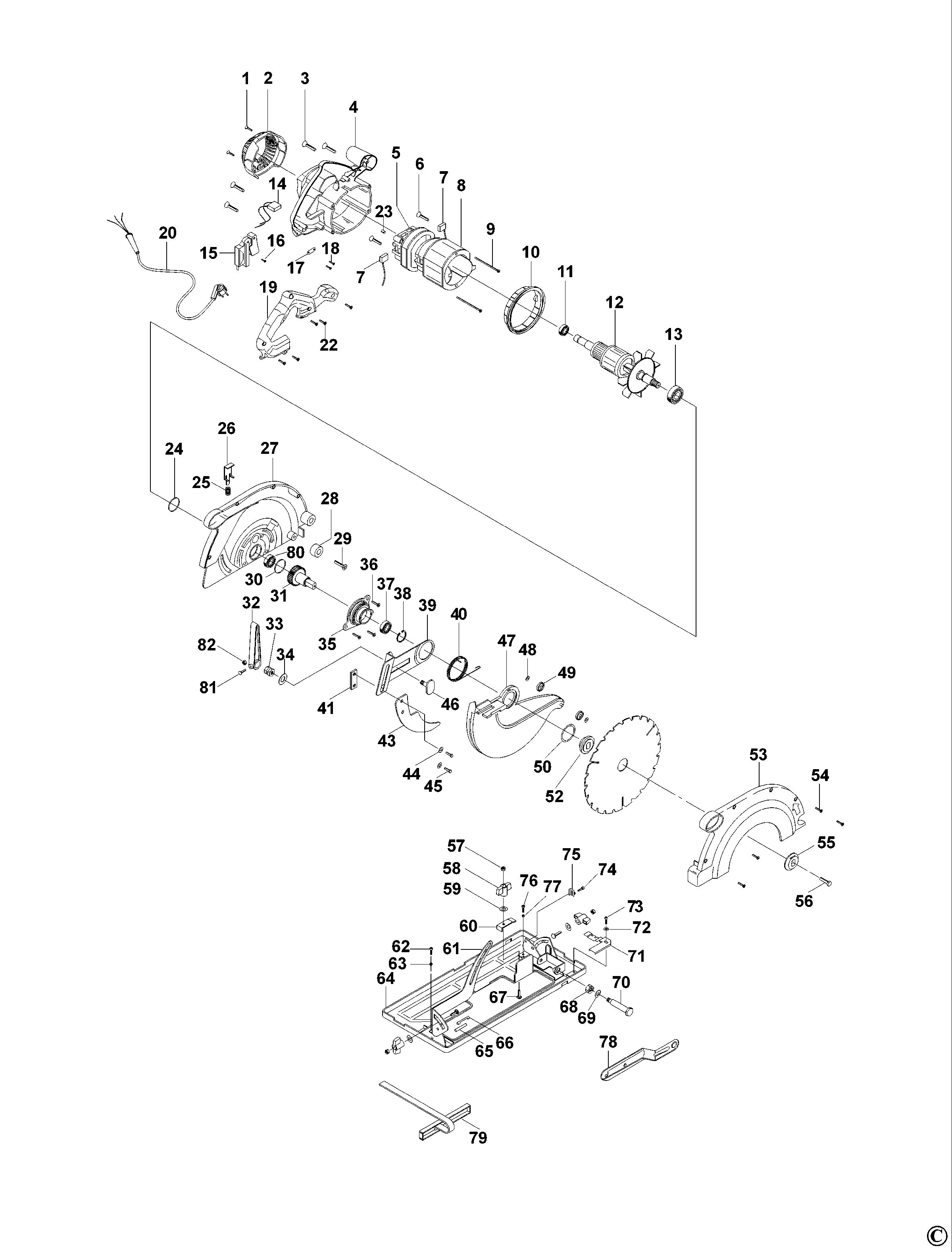 DEWALT CIRCULAR SAW (Type 1)
