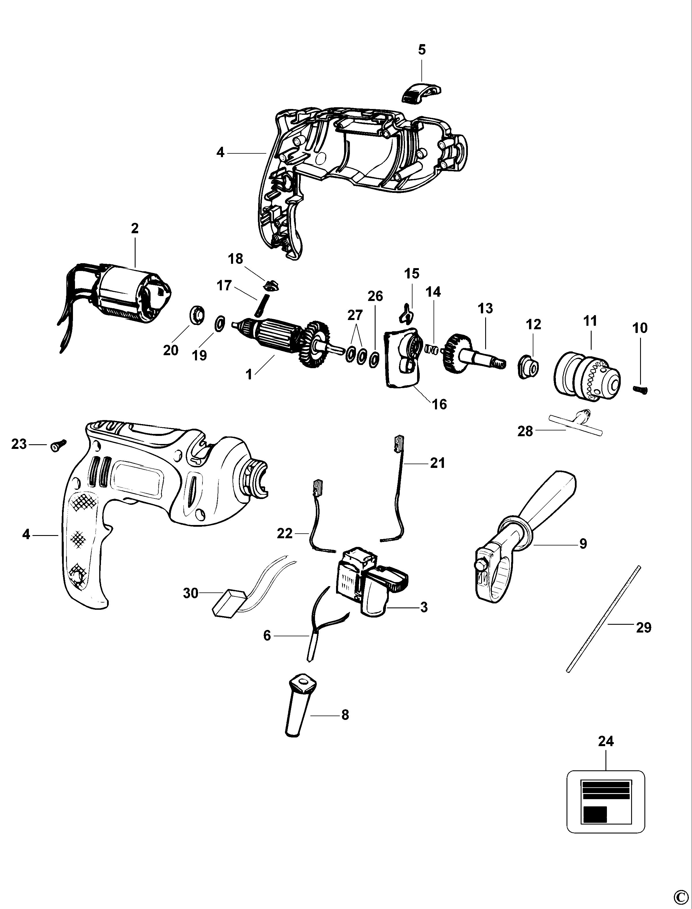 BLACK+DECKER DRILL (Type 4)