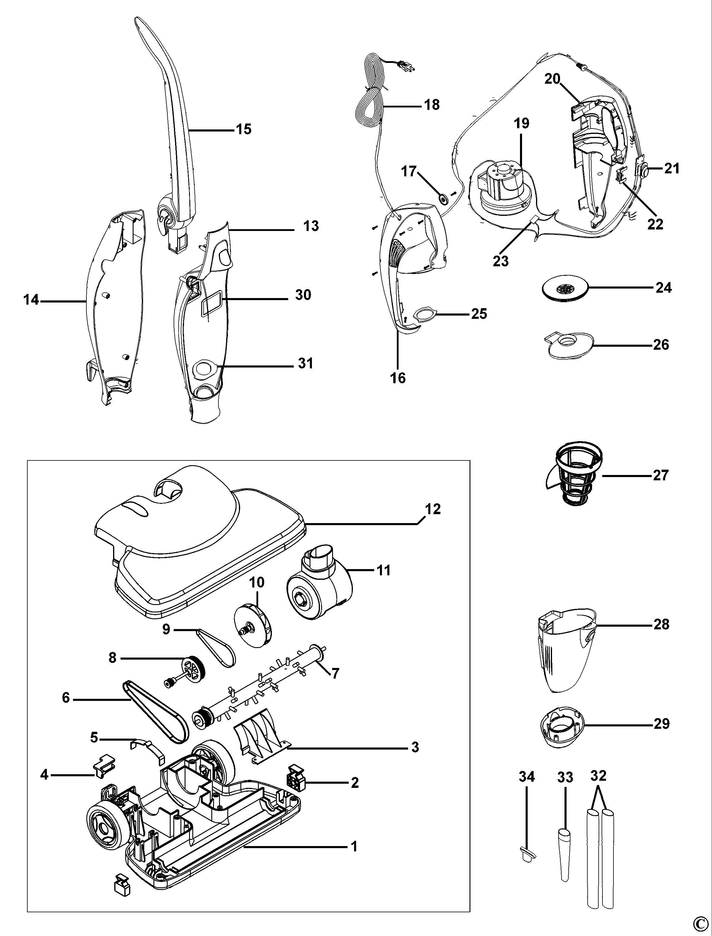 BLACK+DECKER STICK-VAC (Type 1)