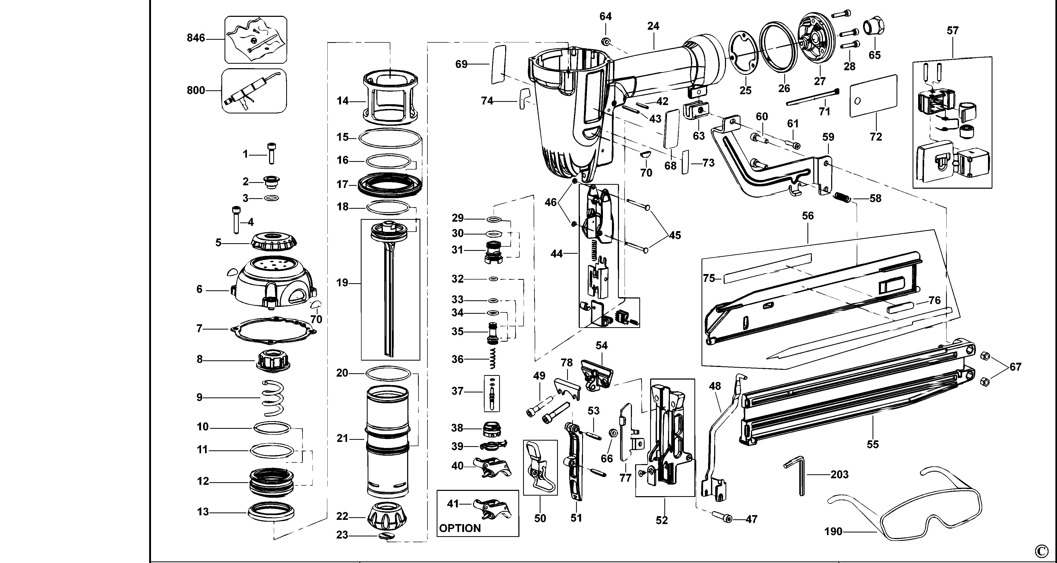 DEWALT NAILER (Type 1)