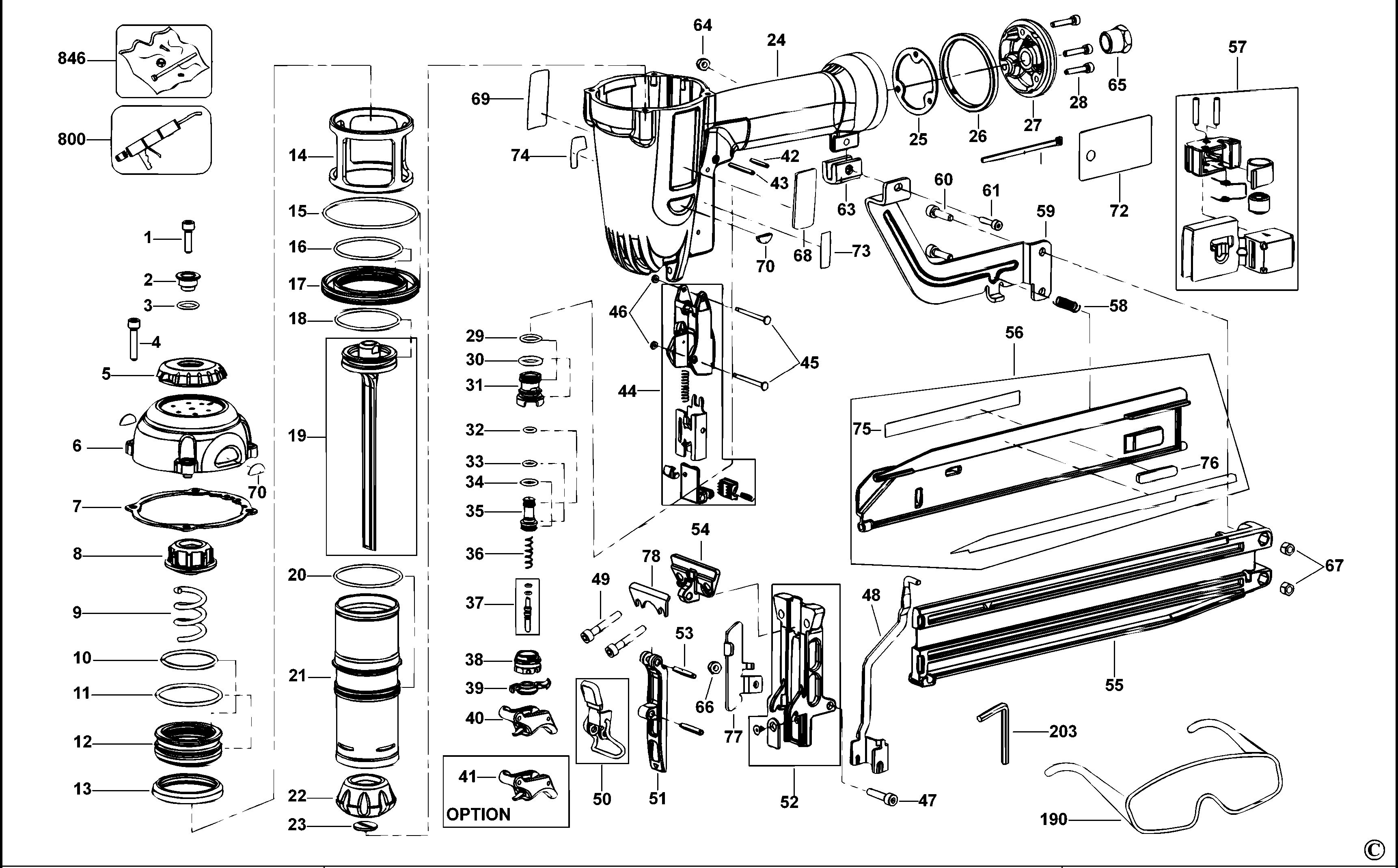 DEWALT NAILER (Type 1)