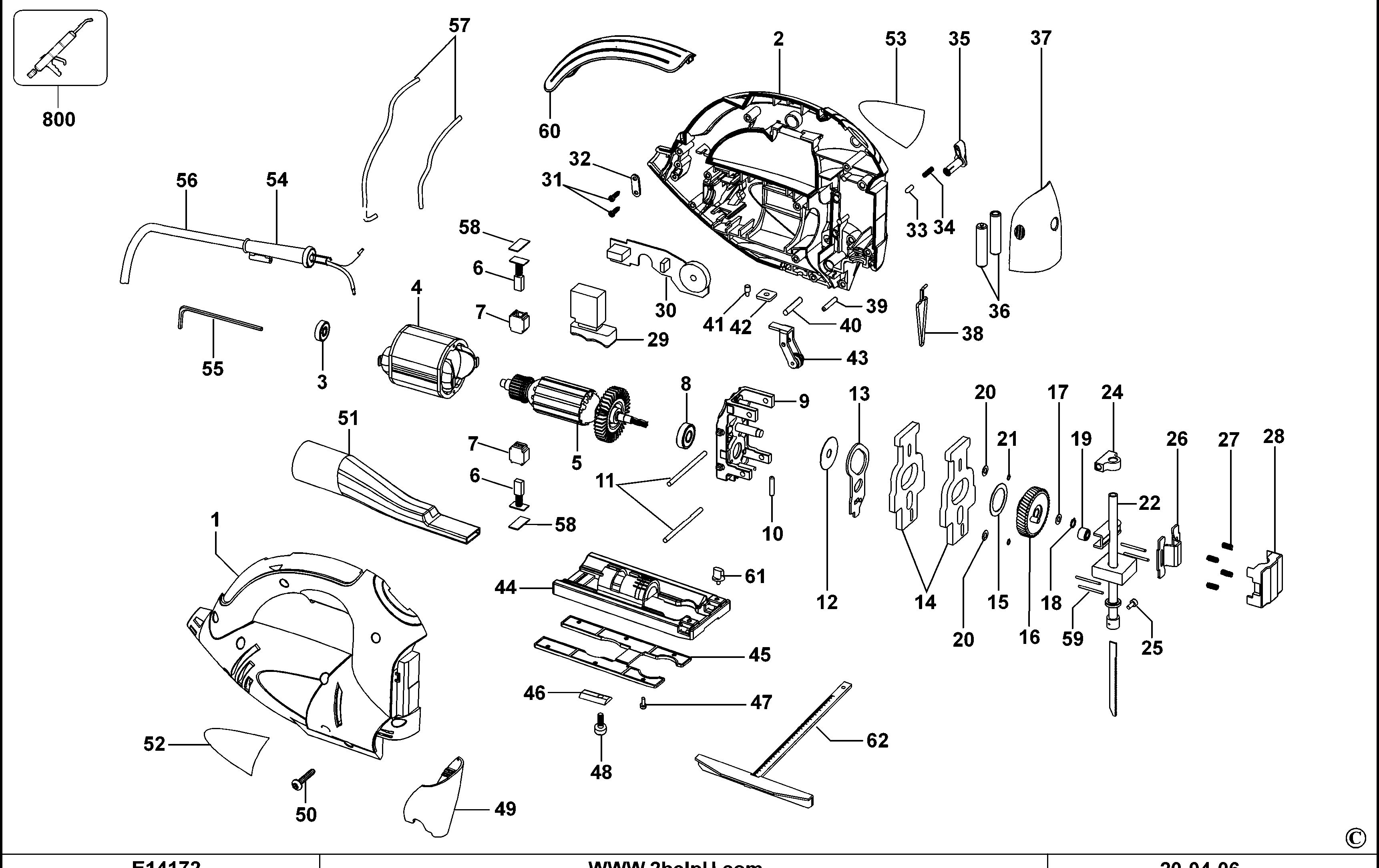 BLACK+DECKER JIGSAW (Type 1)