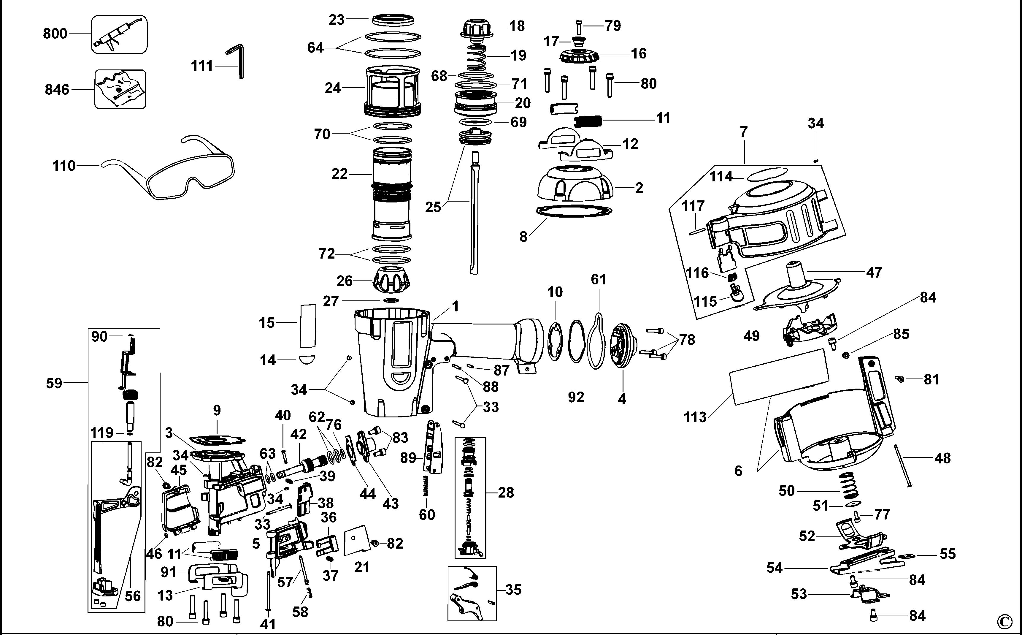 DEWALT NAILER (Type 1)