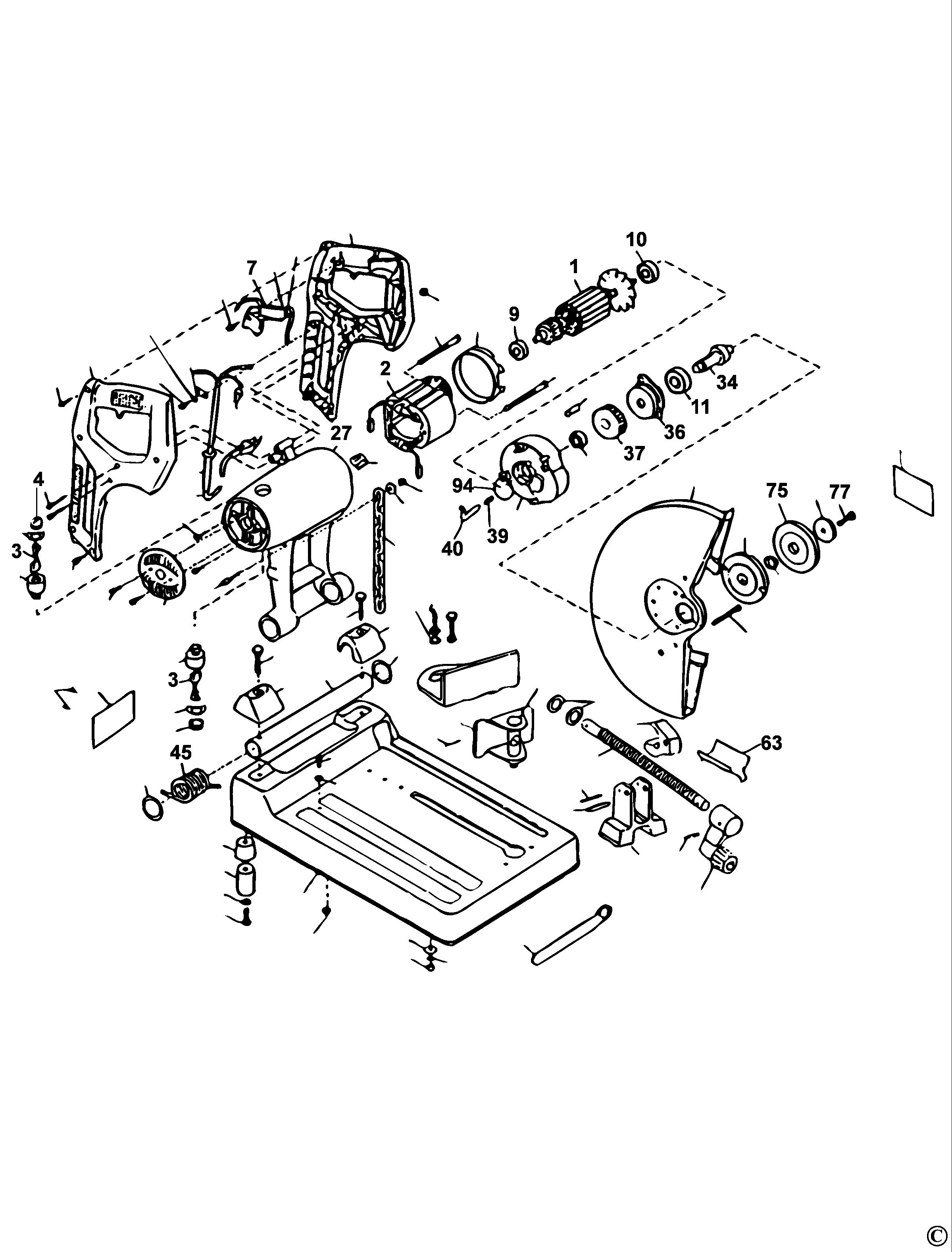 DEWALT CHOP SAW (Type 1)