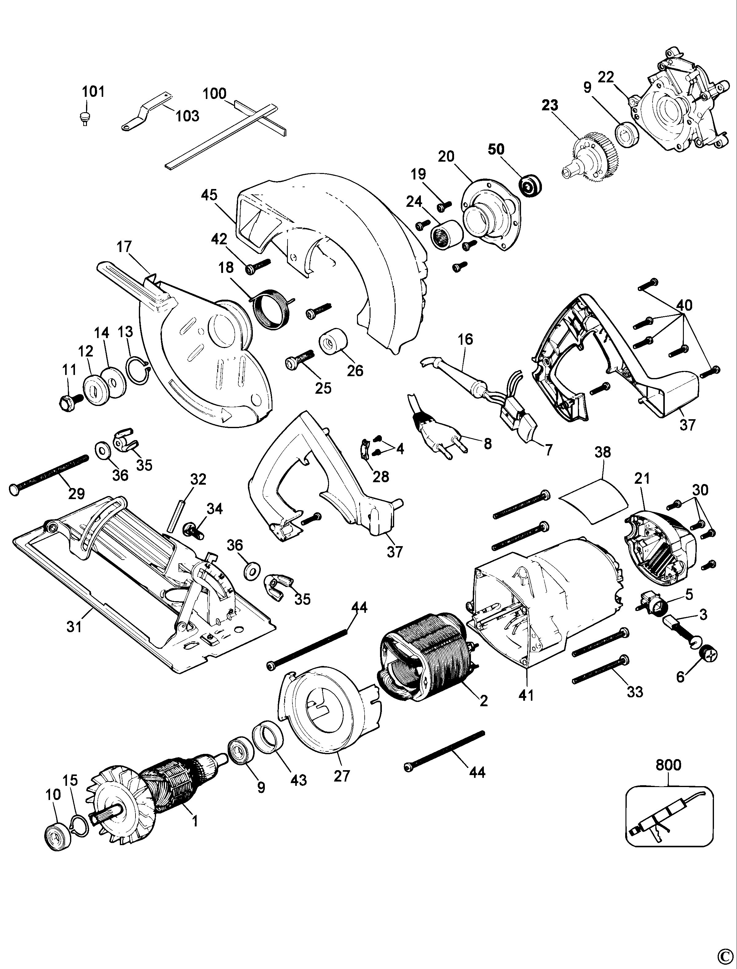 DEWALT CIRCULAR SAW (Type 2)