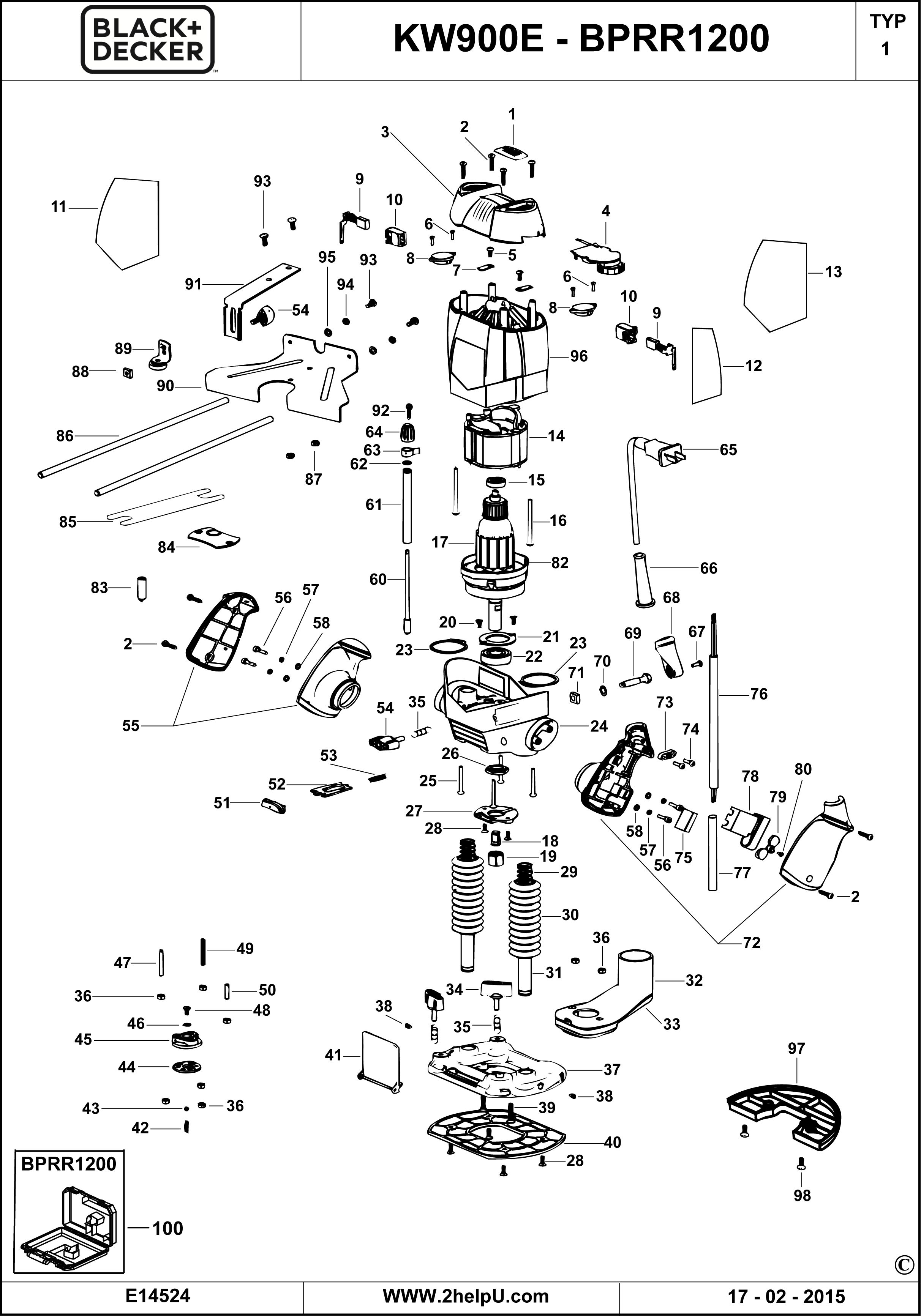 BLACK+DECKER ROUTER (Type 1)