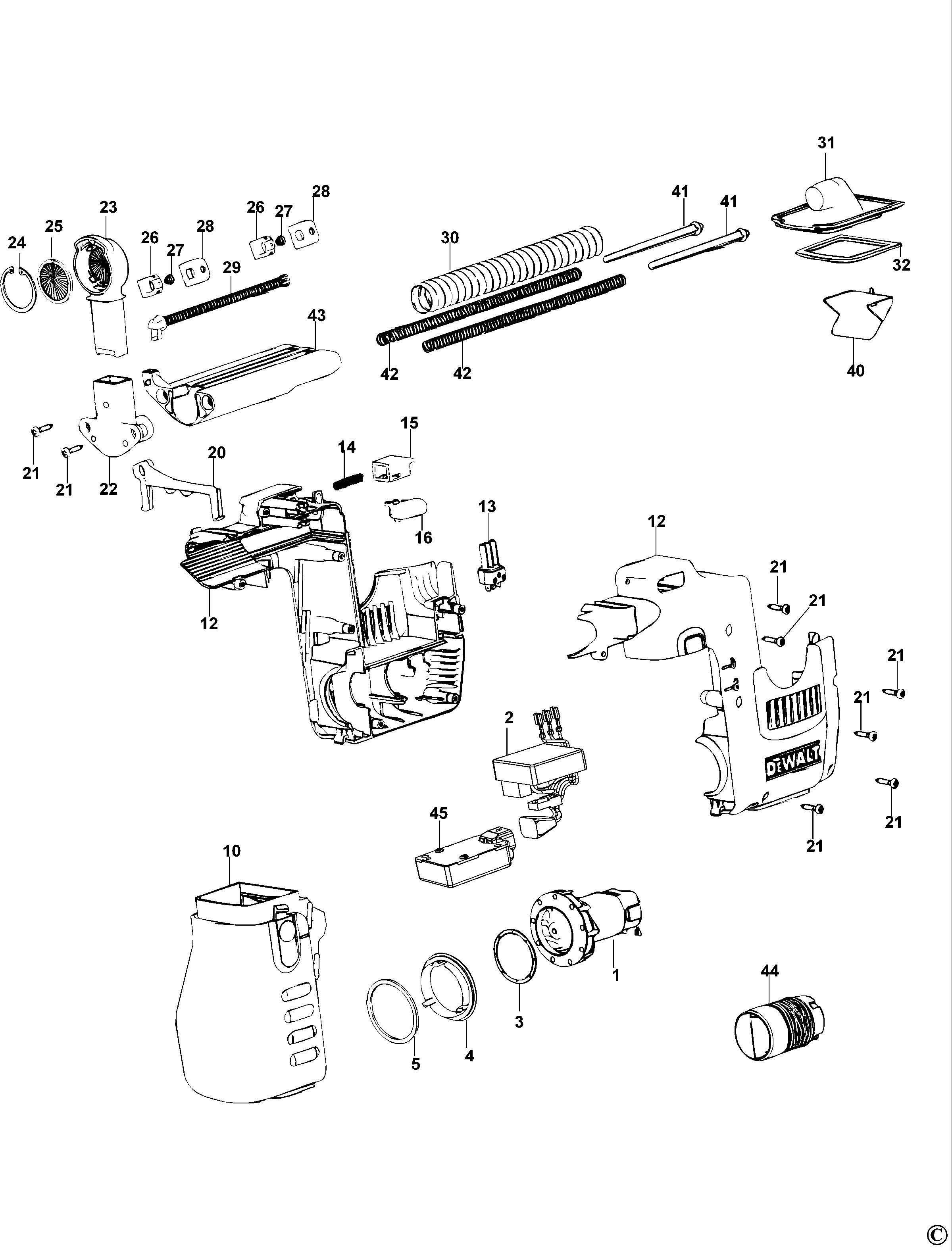 DEWALT EXTRACTOR KIT (Type 2)